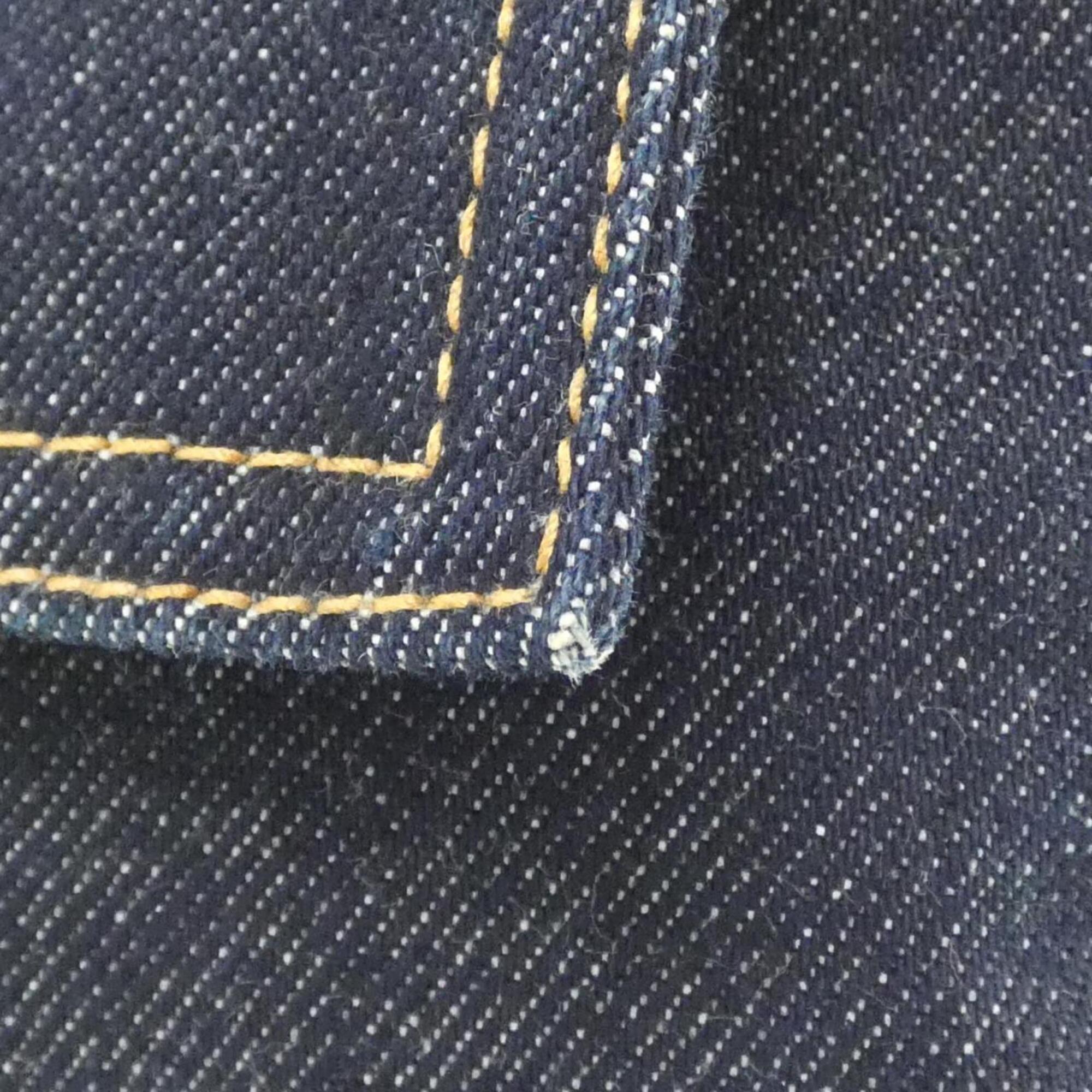 Fendi Navy Denim Shoulder Bag (Pre-Owned)