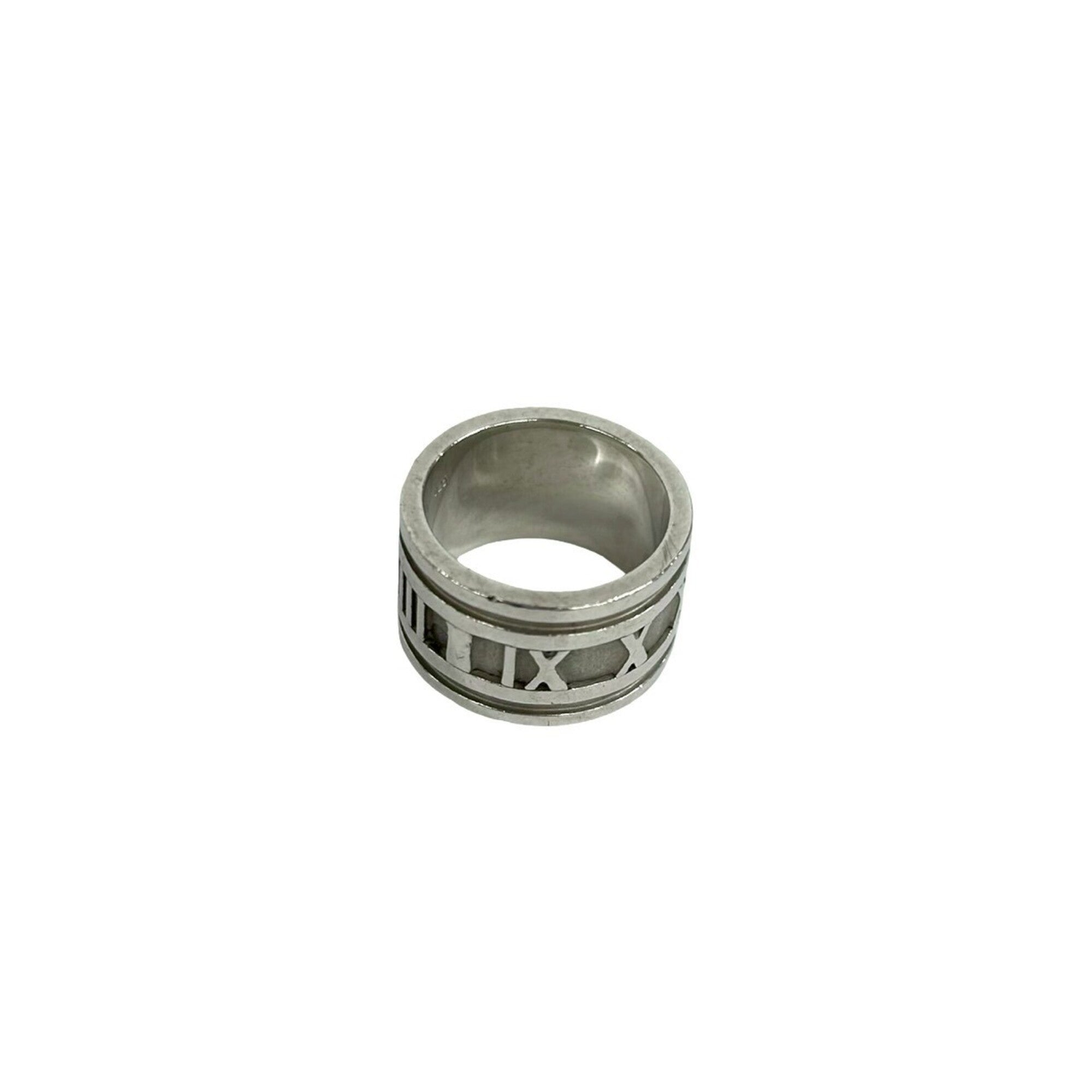 Tiffany Silver Silver 925 Band Ring (Pre-Owned)