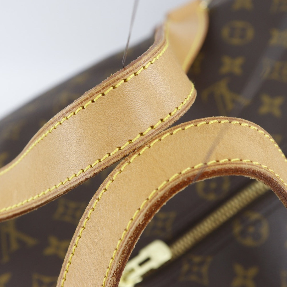 Louis Vuitton Brown Monogram Canvas Boston Bag (Pre-Owned)