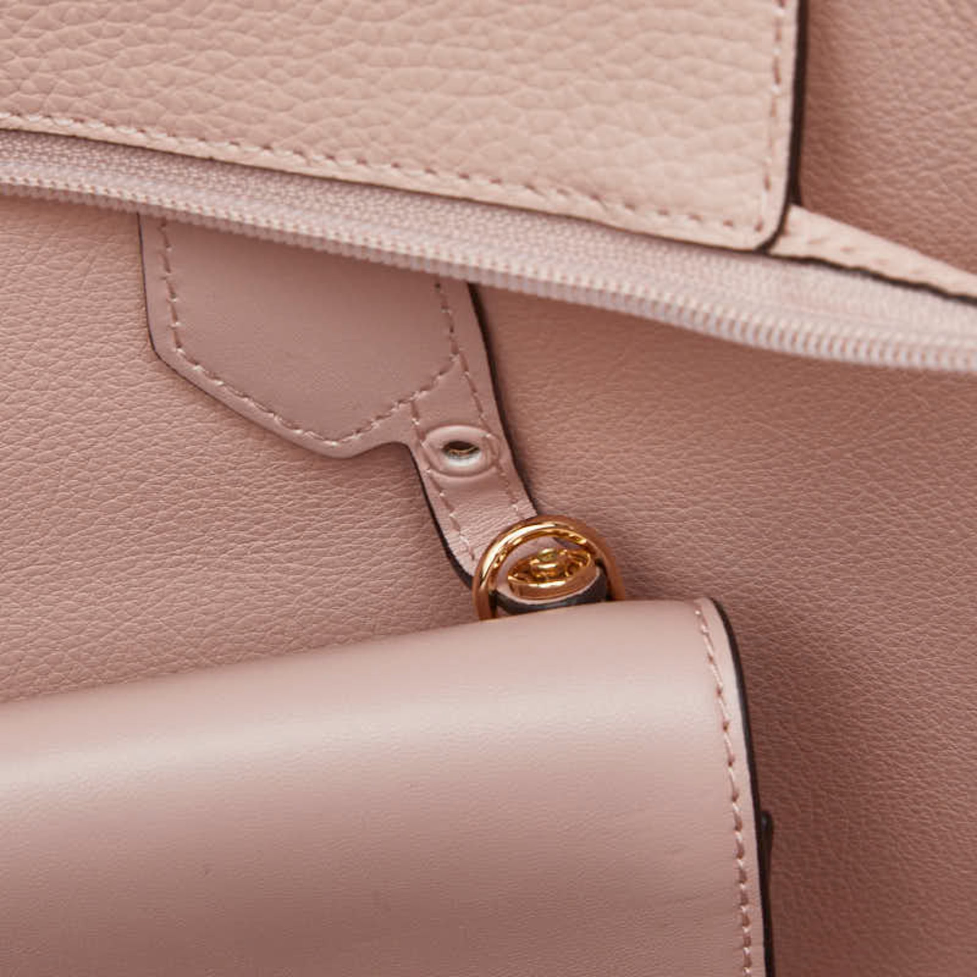 Michael Kors Pink Leather Pouch Shoulder Bag Tote Bag (Pre-Owned)