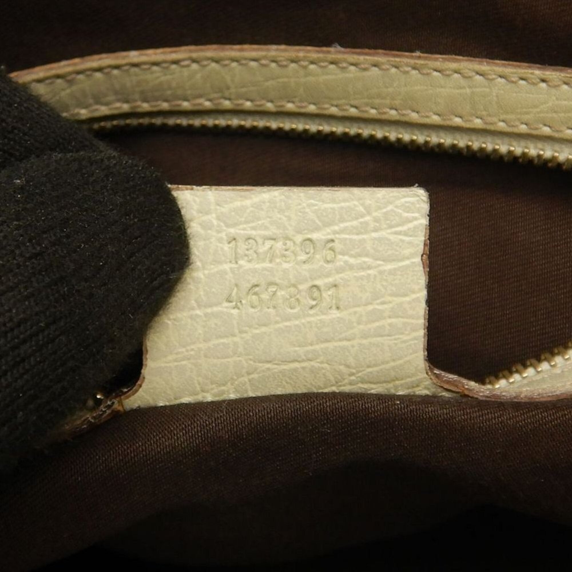 Gucci Beige Gg Canvas Tote Bag (Pre-Owned)