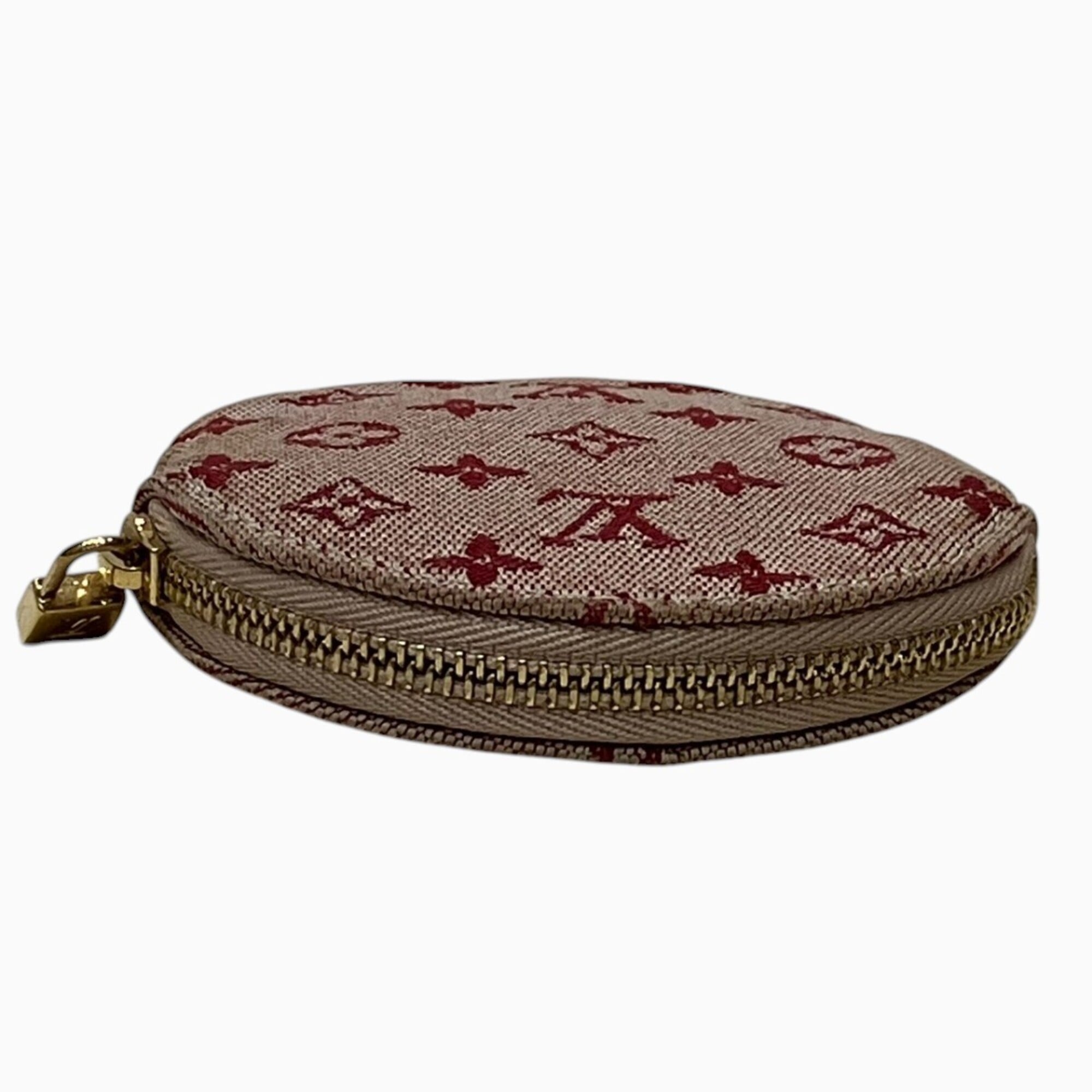 Louis Vuitton Monogram Mini Cerise Red Color Monogram Coin Purse/Coin Case (Pre-Owned)