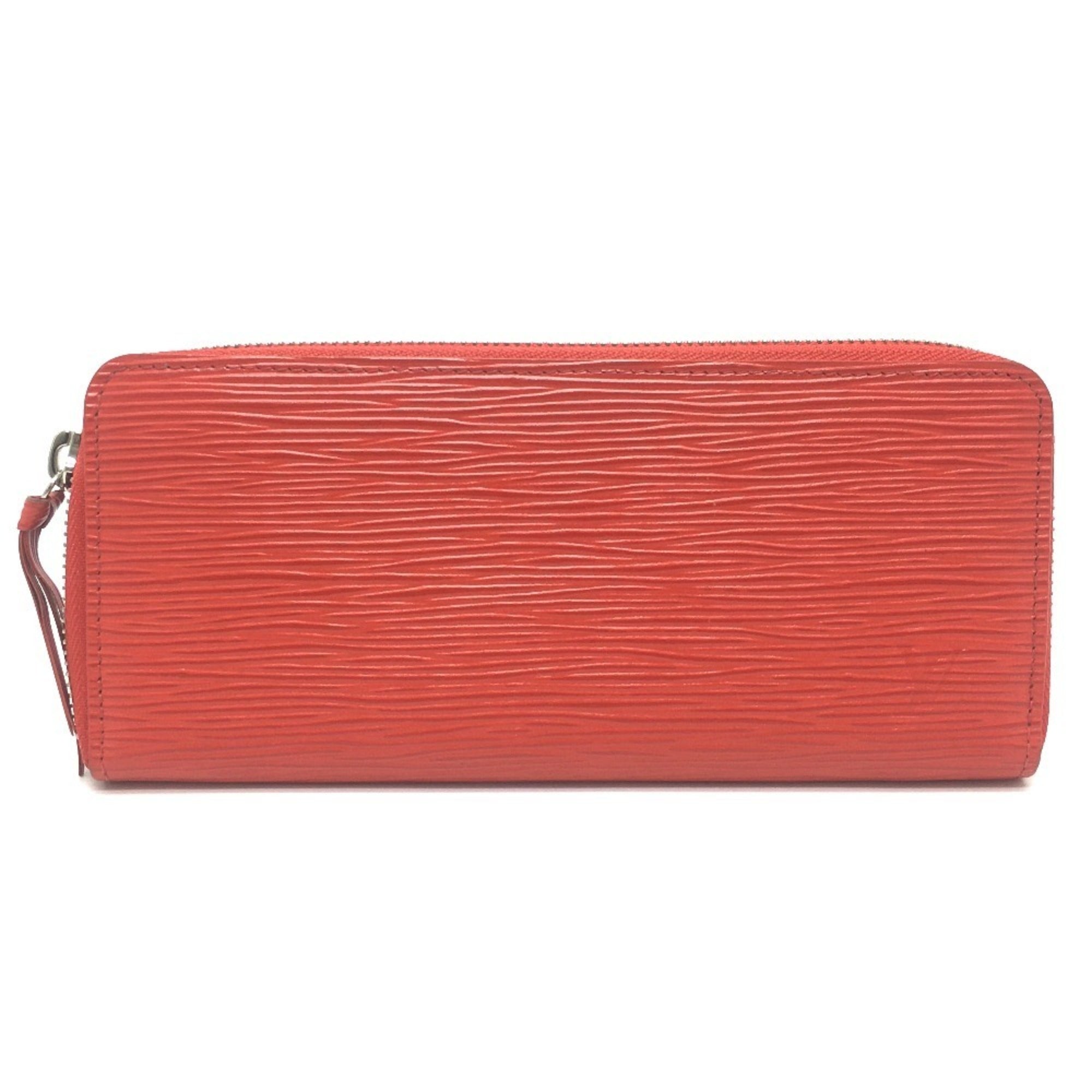 Louis Vuitton Epi Coquelicots Red Color Epi Leather Long Wallet (Bi-Fold) (Pre-Owned)