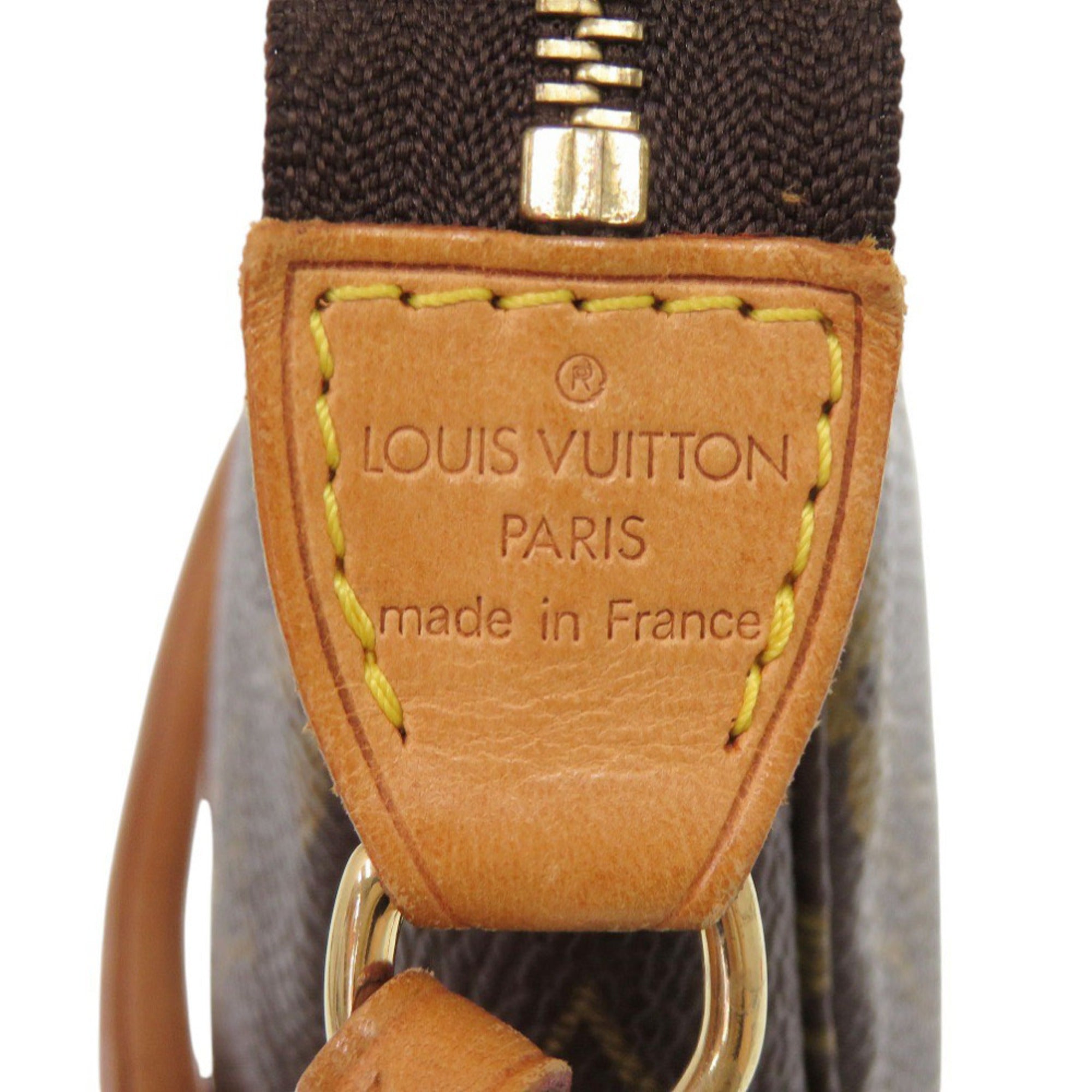 Louis Vuitton Brown Monogram Monogram Handbag Pochette Pouch (Pre-Owned)