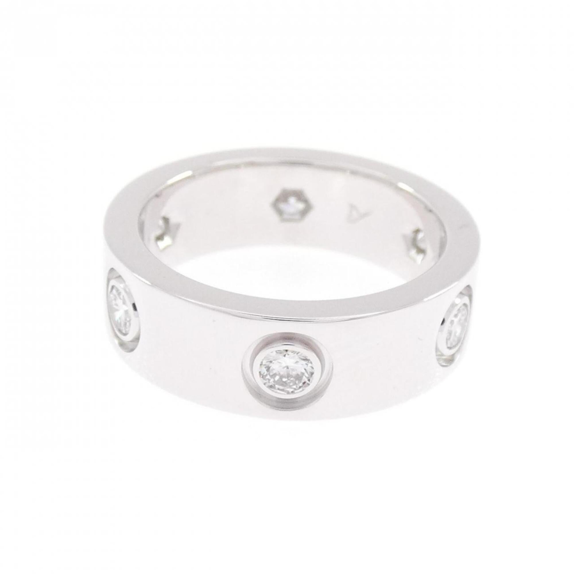 Cartier White Gold White Gold (18K) Band Ring (Pre-Owned)