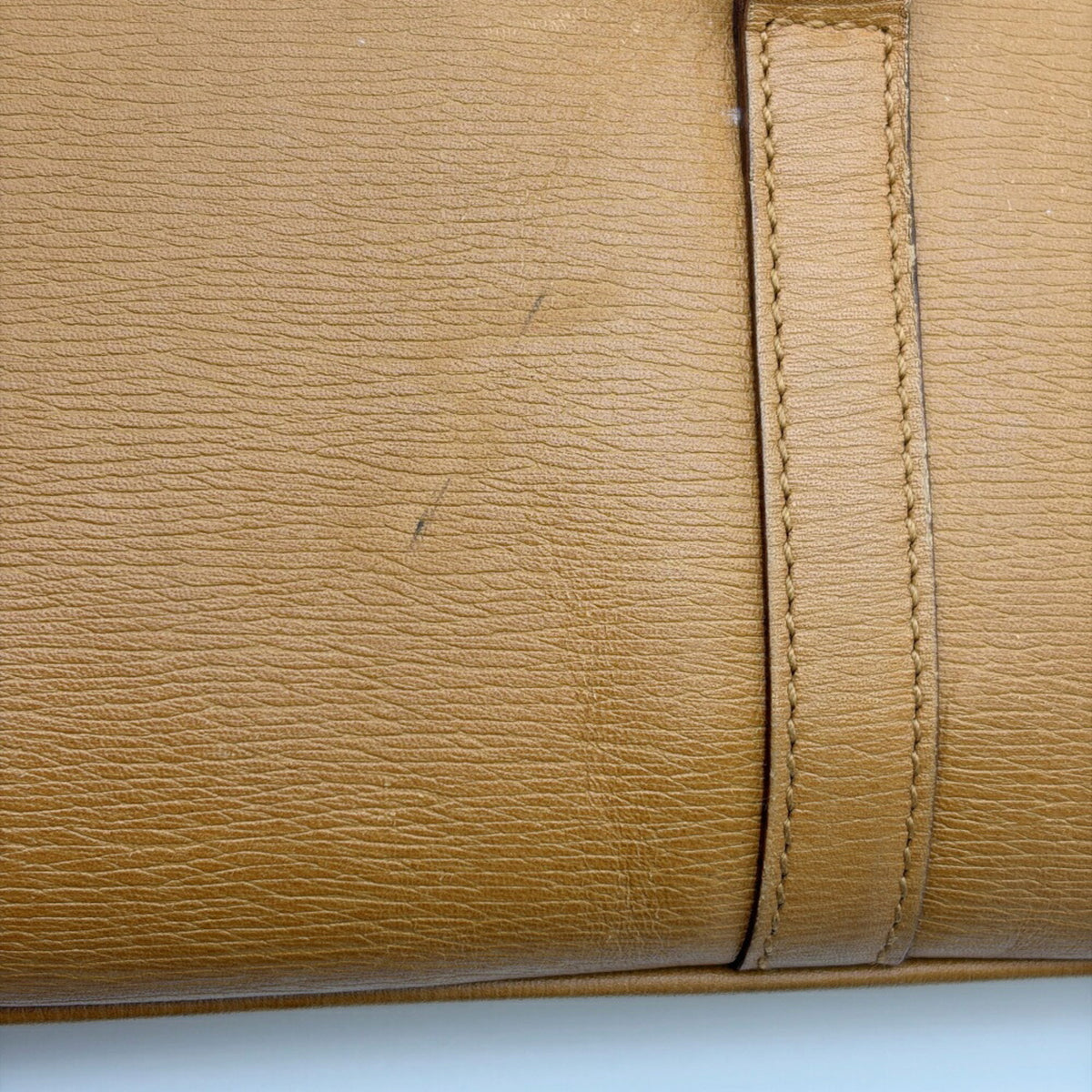 Gucci Camel Bamboo Leather Shoulder Bag (Pre-Owned)