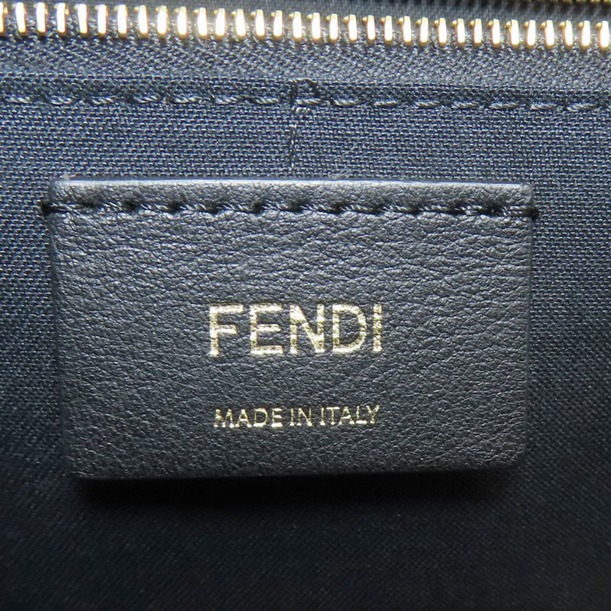 Fendi Zucca Black Pvc Tote Bag (Pre-Owned)