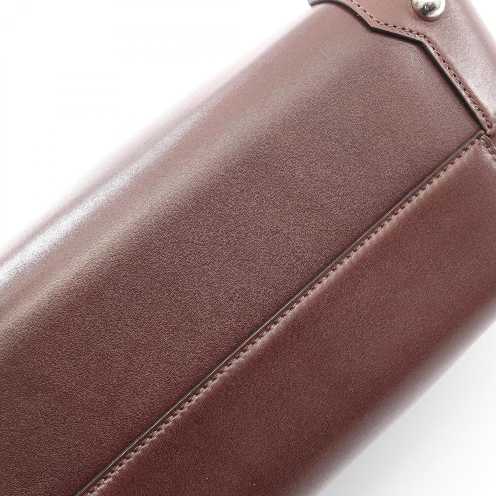 Hermes Brown Havane Leather Handbag (Pre-Owned)