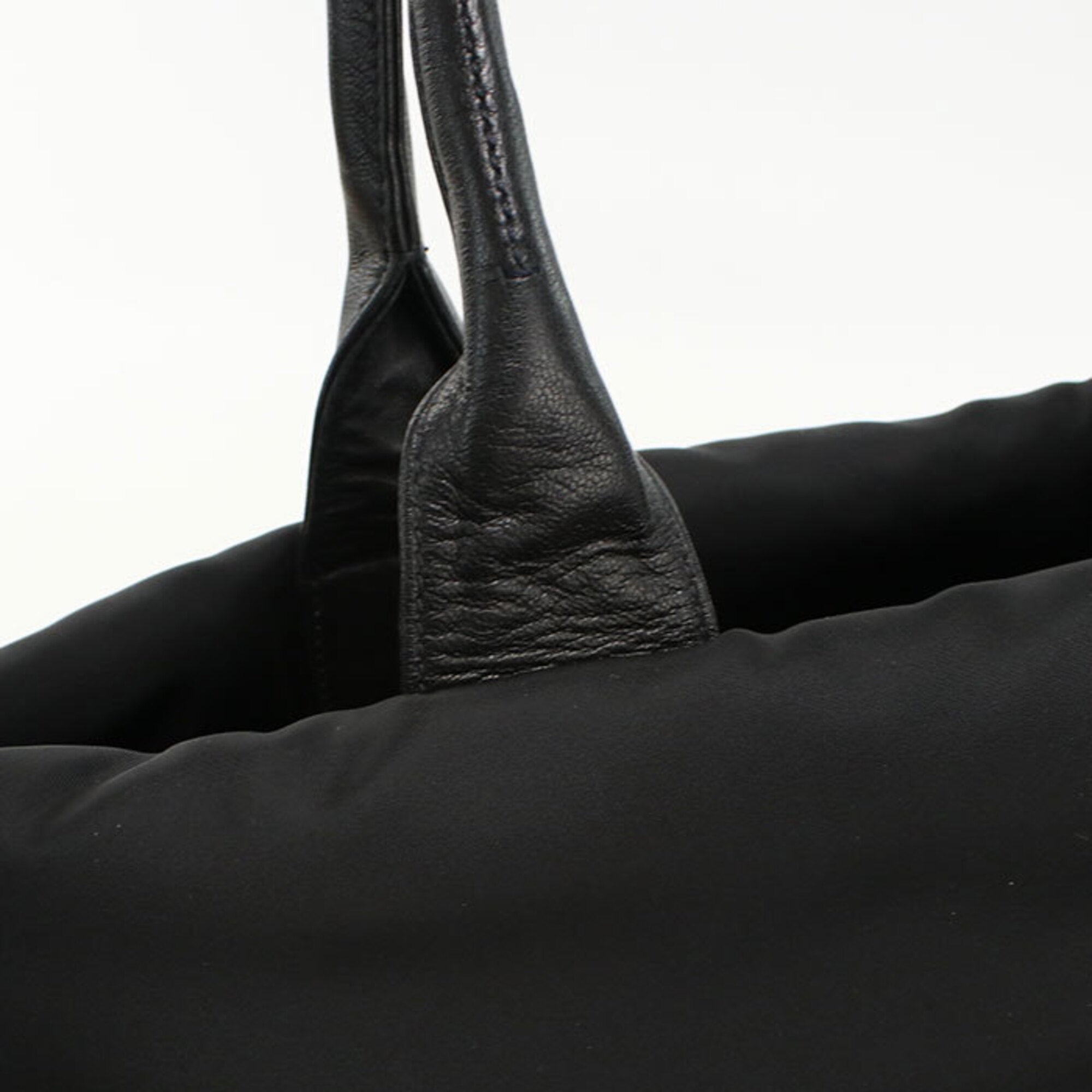 Prada Gray Nylon Tote Bag (Pre-Owned)
