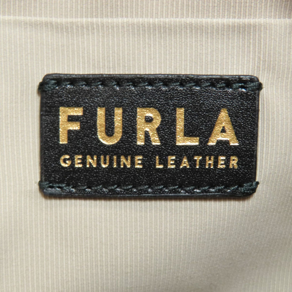 Furla Beige Pink Leather Handbag (Pre-Owned)