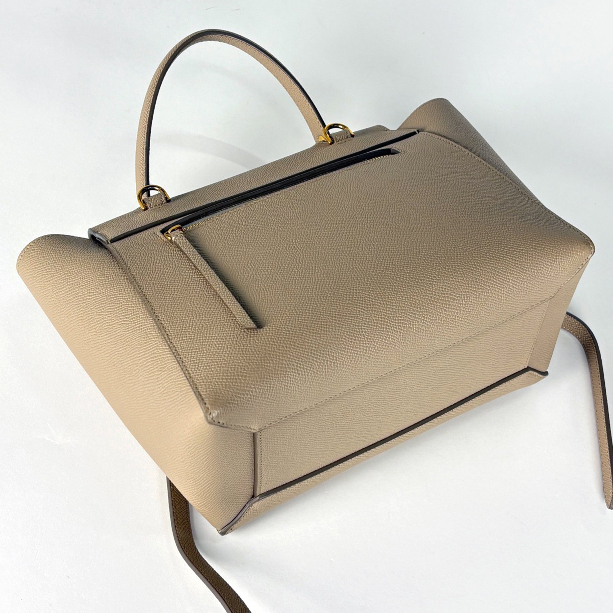 Celine Beige Leather Handbag (Pre-Owned)
