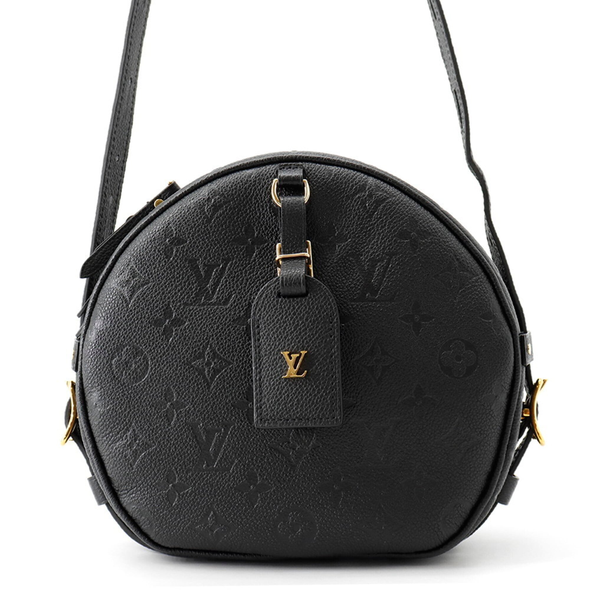 Louis Vuitton Monogram Empreinte Black Noir Monogram Empreinte Shoulder Bag (Pre-Owned)