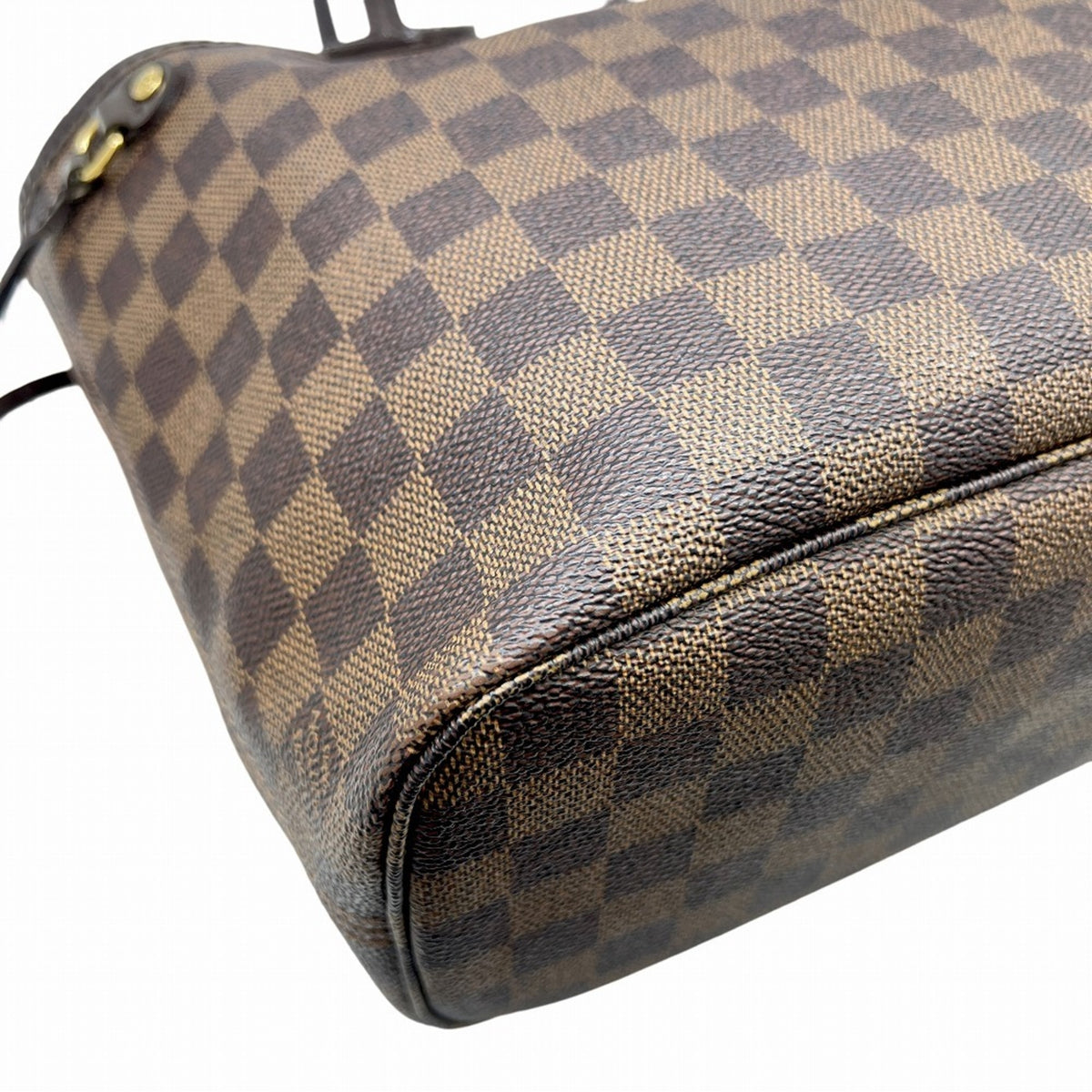 Louis Vuitton Brown Damier Canvas Shoulder Bag Tote Bag (Pre-Owned)