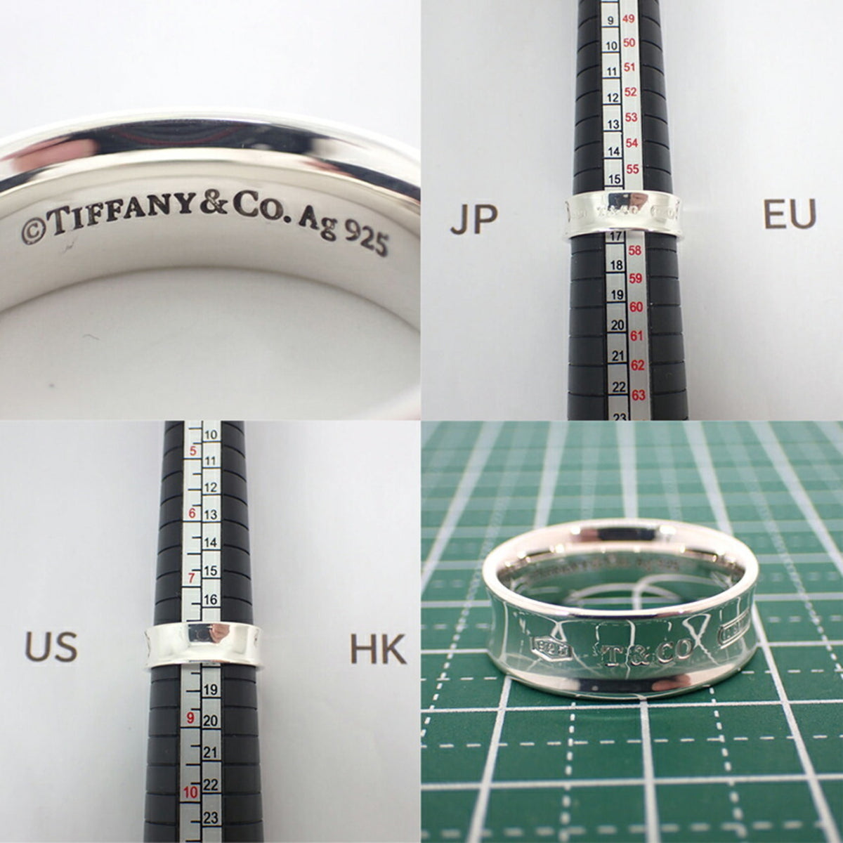Tiffany Silver 925 Band Ring (Pre-Owned)