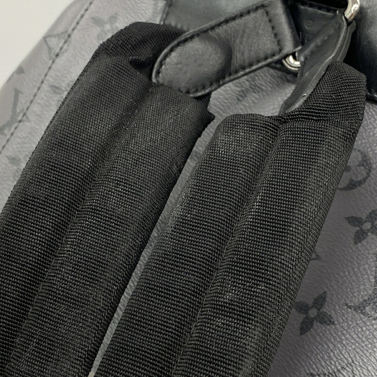Louis Vuitton Black Gray Backpack (Pre-Owned)