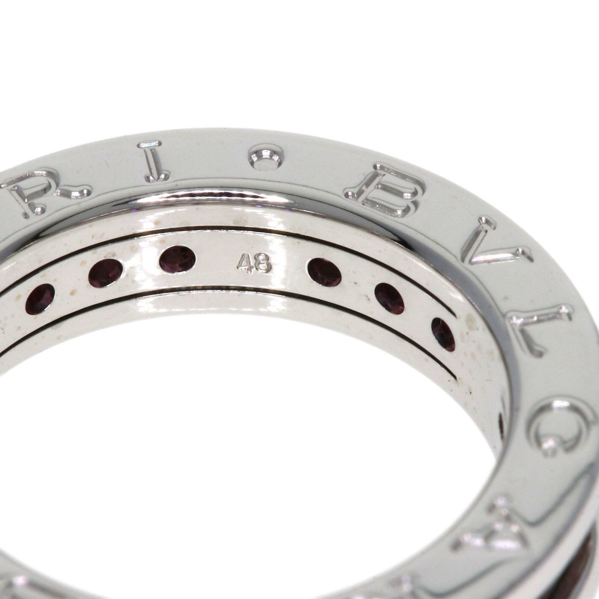 Bvlgari White Gold (18K) Band Ring (Pre-Owned)