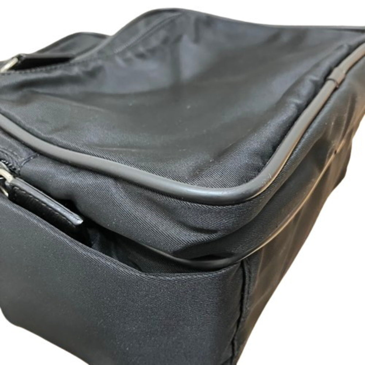 Prada Black Nylon Shoulder Bag (Pre-Owned)