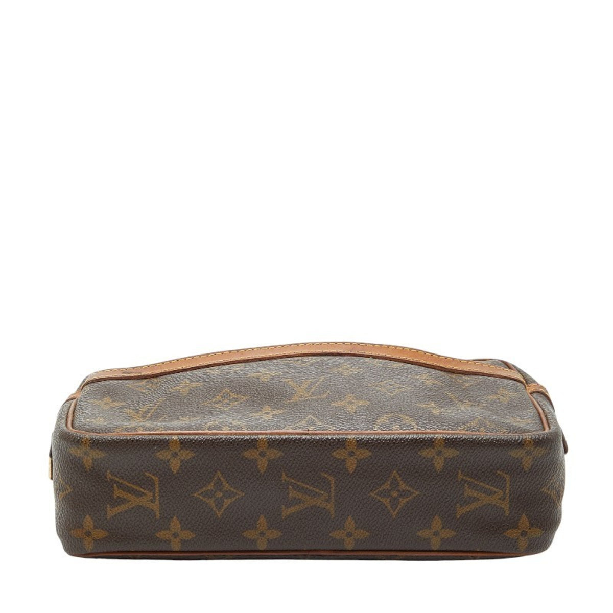 Louis Vuitton Brown Pvc Leather Briefcase (Pre-Owned)