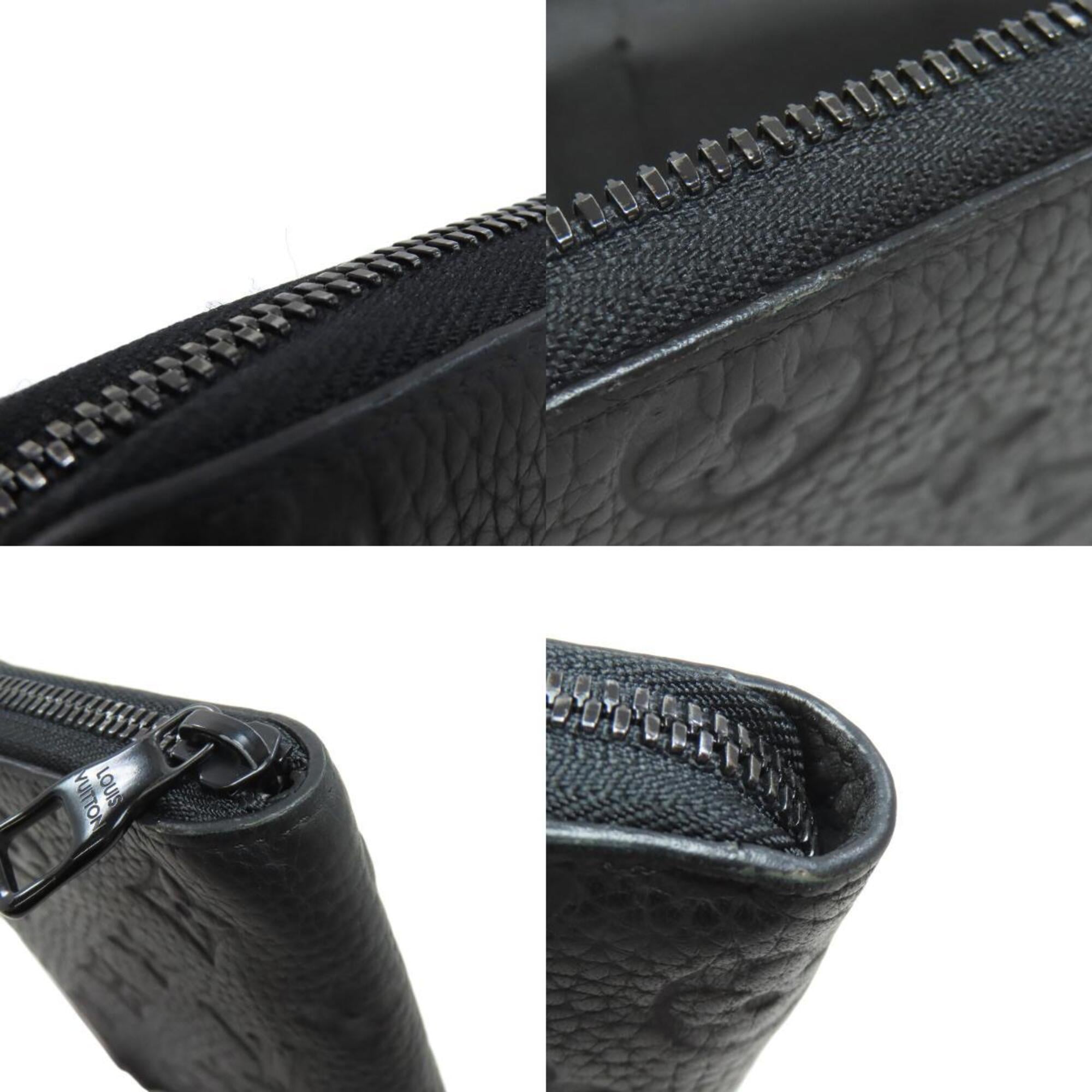 Louis Vuitton Empreinte Black Monogram Empreinte Long Wallet (Bi-Fold) (Pre-Owned)