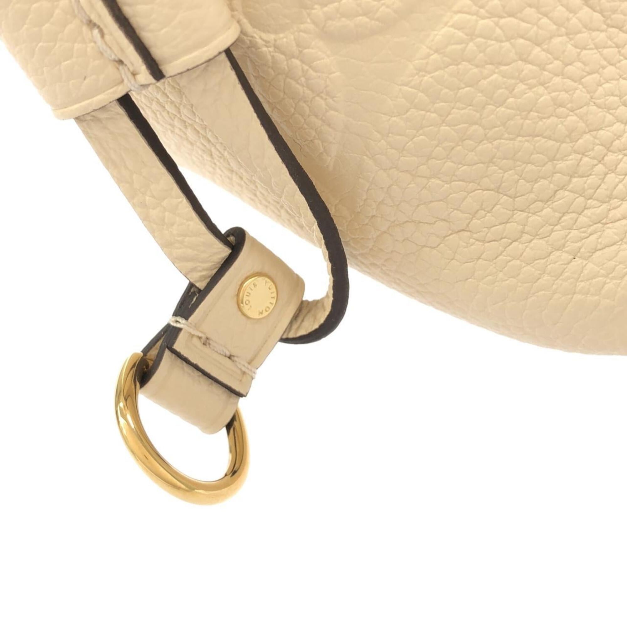Louis Vuitton Beige Leather Handbag Pouch (Pre-Owned)