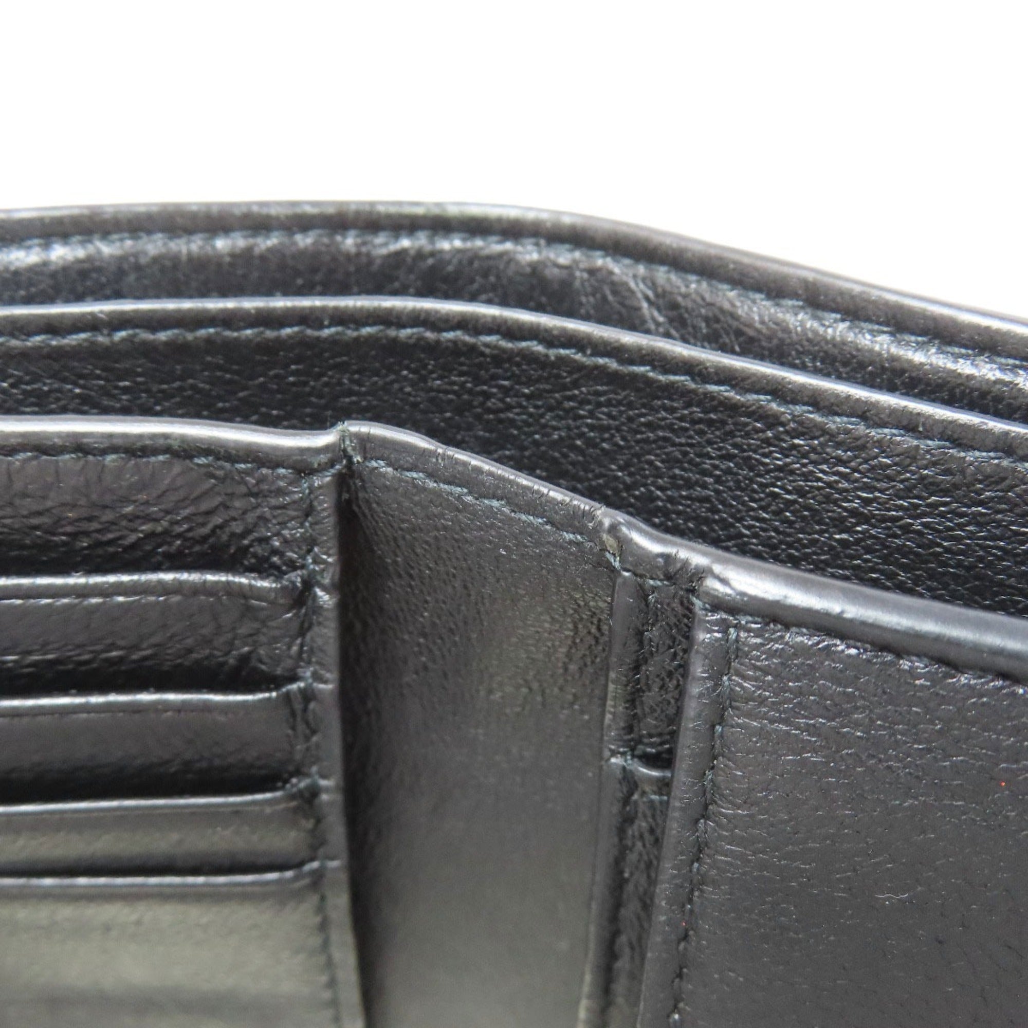 Balenciaga Black Leather Wallet (Bi-Fold) (Pre-Owned)