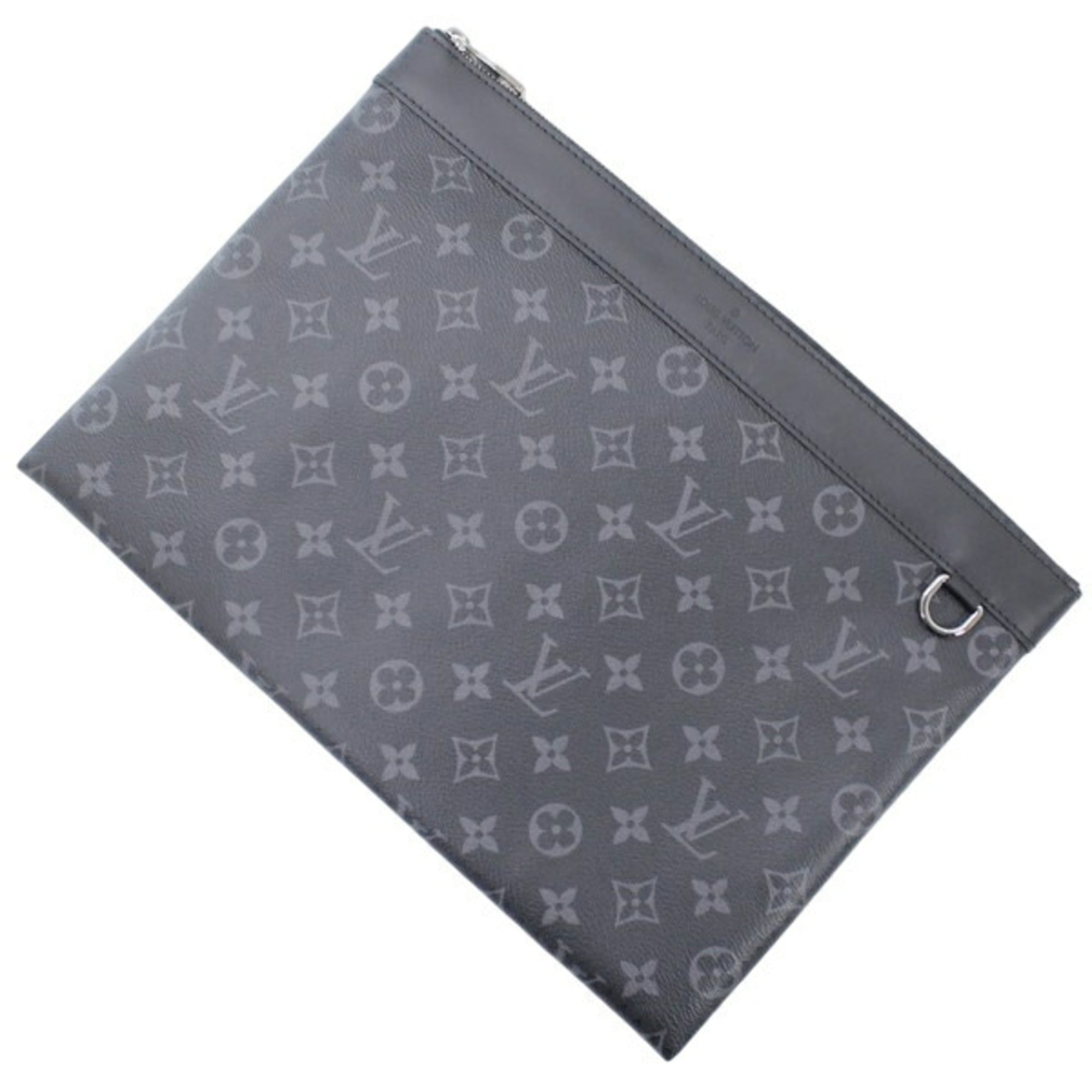 Louis Vuitton Monogram Eclipse Black Monogram Eclipse Monogram Eclipse Clutch Bag Pochette (Pre-Owned)
