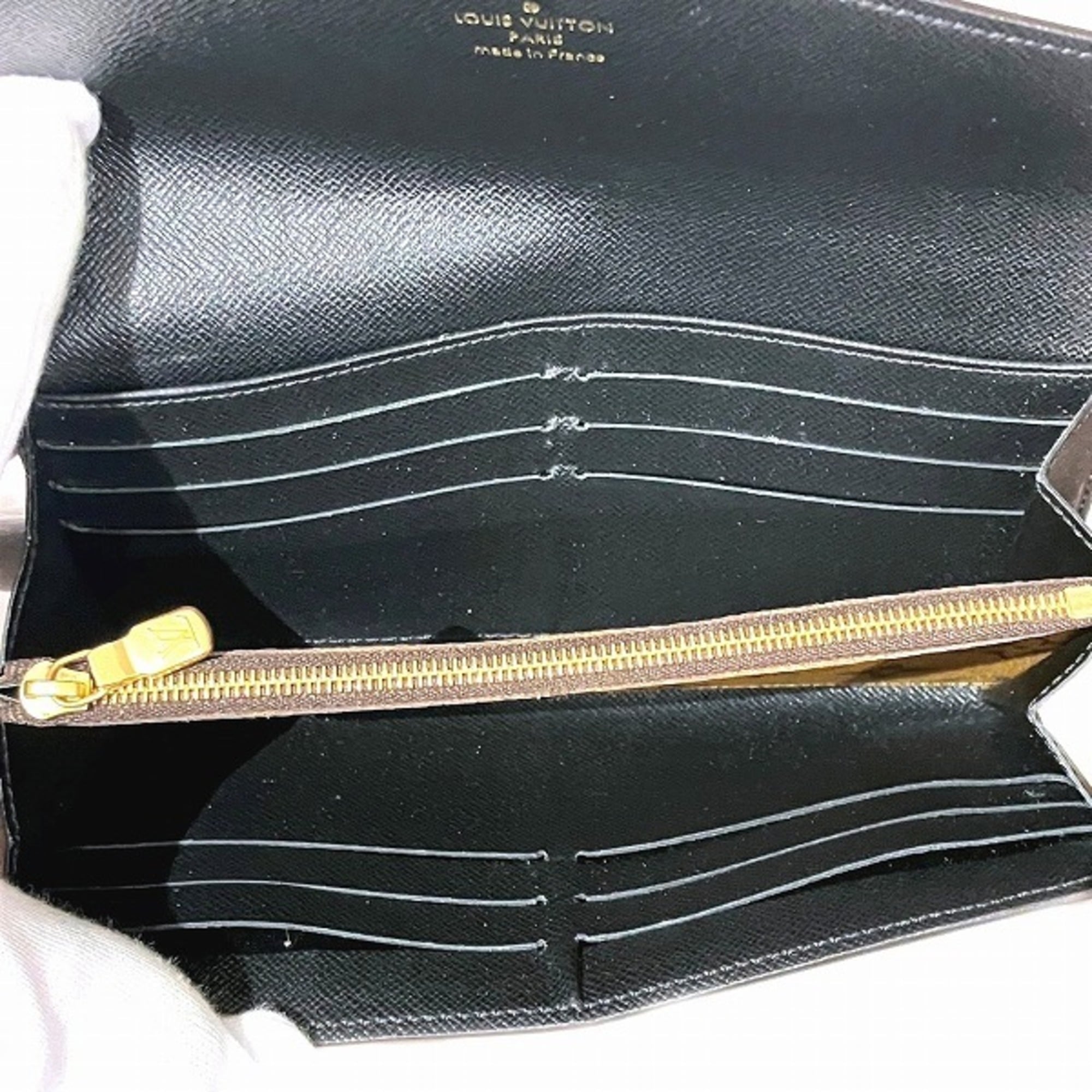 Louis Vuitton Brown Monogram Canvas Pvc Coated Canvas Leather Long Wallet (Bi-Fold) (Pre-Owned)