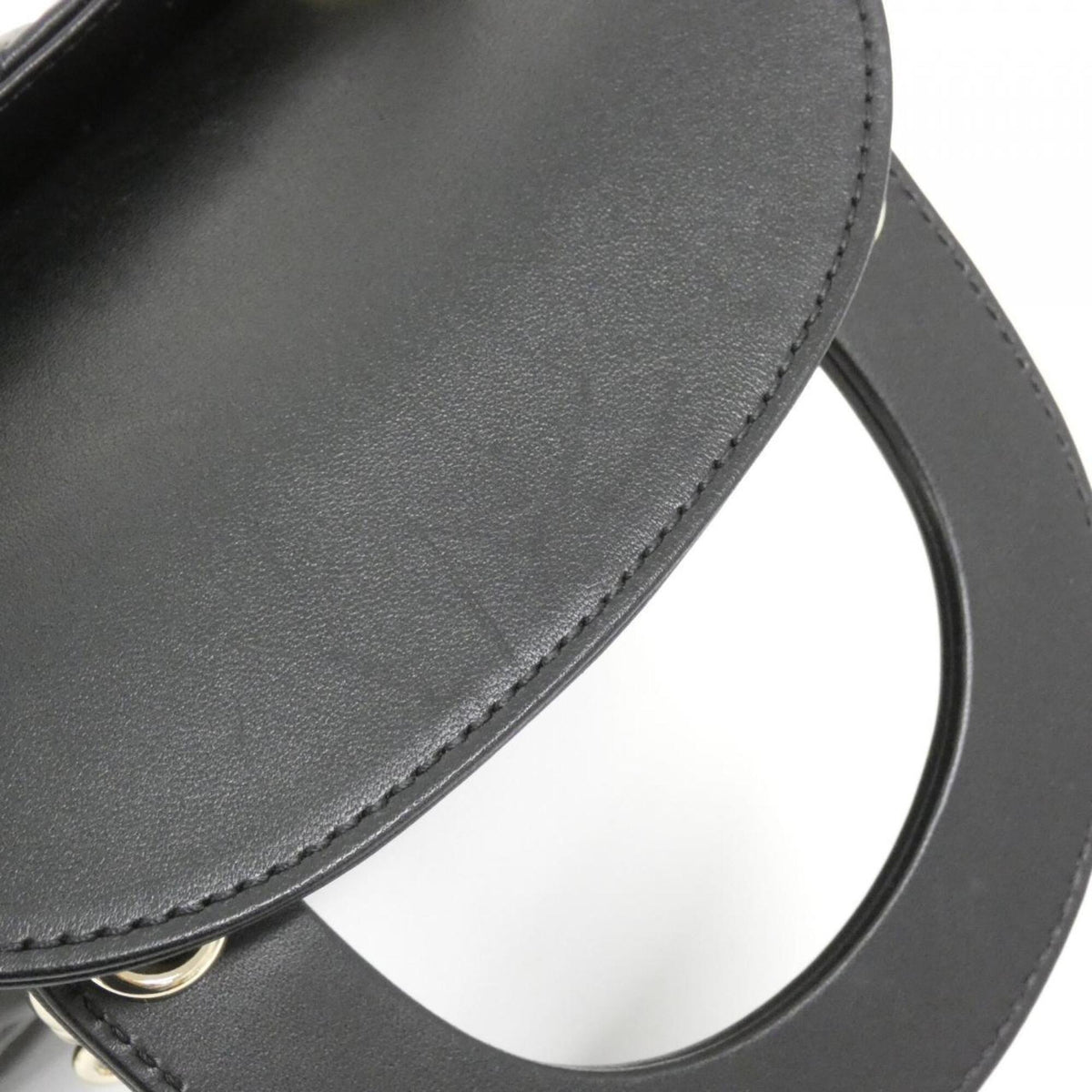Christian Dior Black Leather Handbag (Pre-Owned)