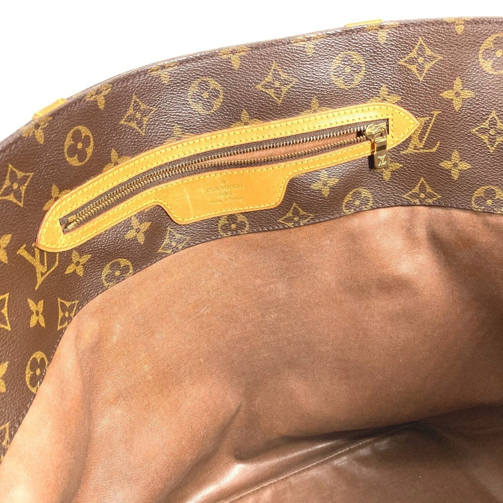 Louis Vuitton Monogram Brown Monogram Shoulder Bag Tote Bag (Pre-Owned)