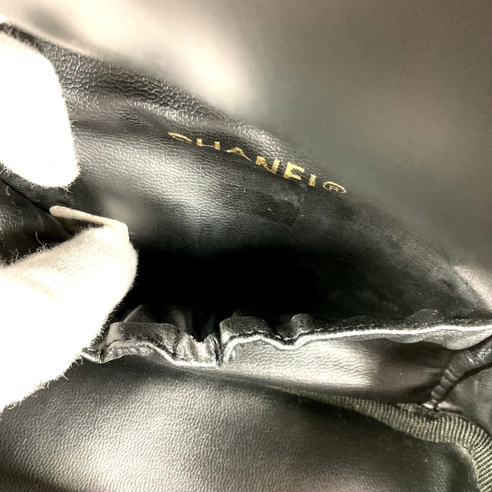 Chanel Black Handbag Vanity Bag (Pre-Owned)