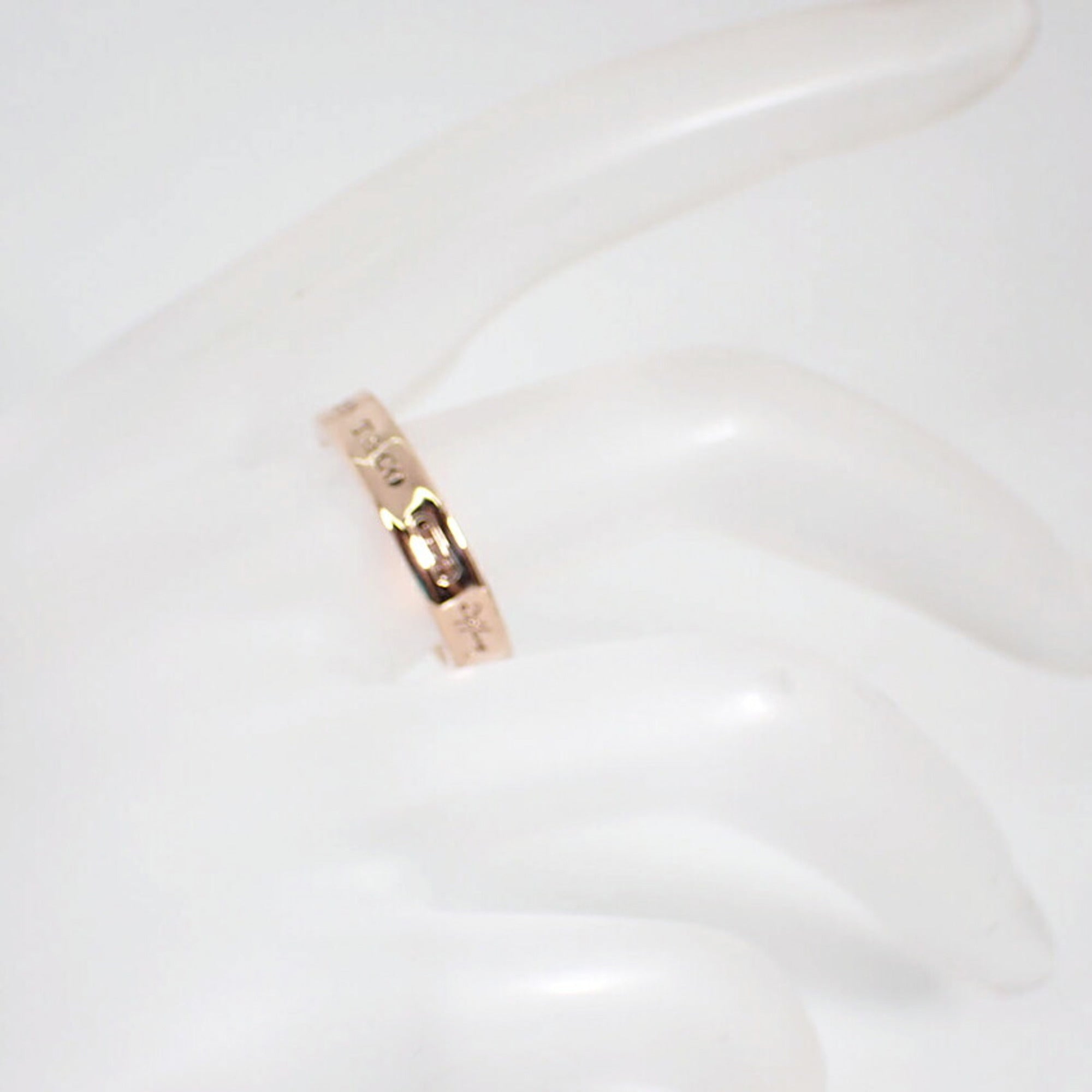 Tiffany Gold Metal Band Ring (Pre-Owned)