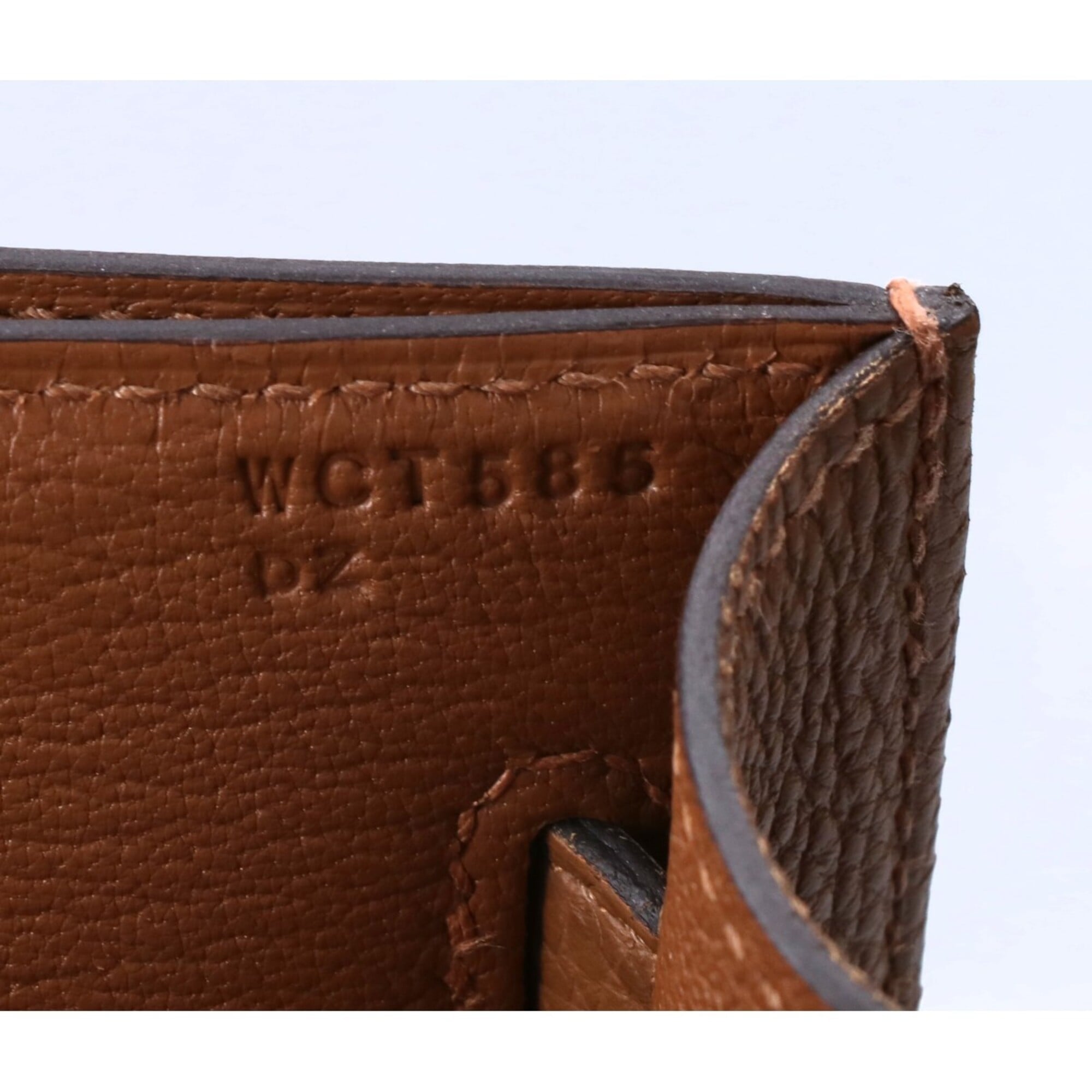 Hermes Alezan Togo Leather Clutch Bag (Pre-Owned)