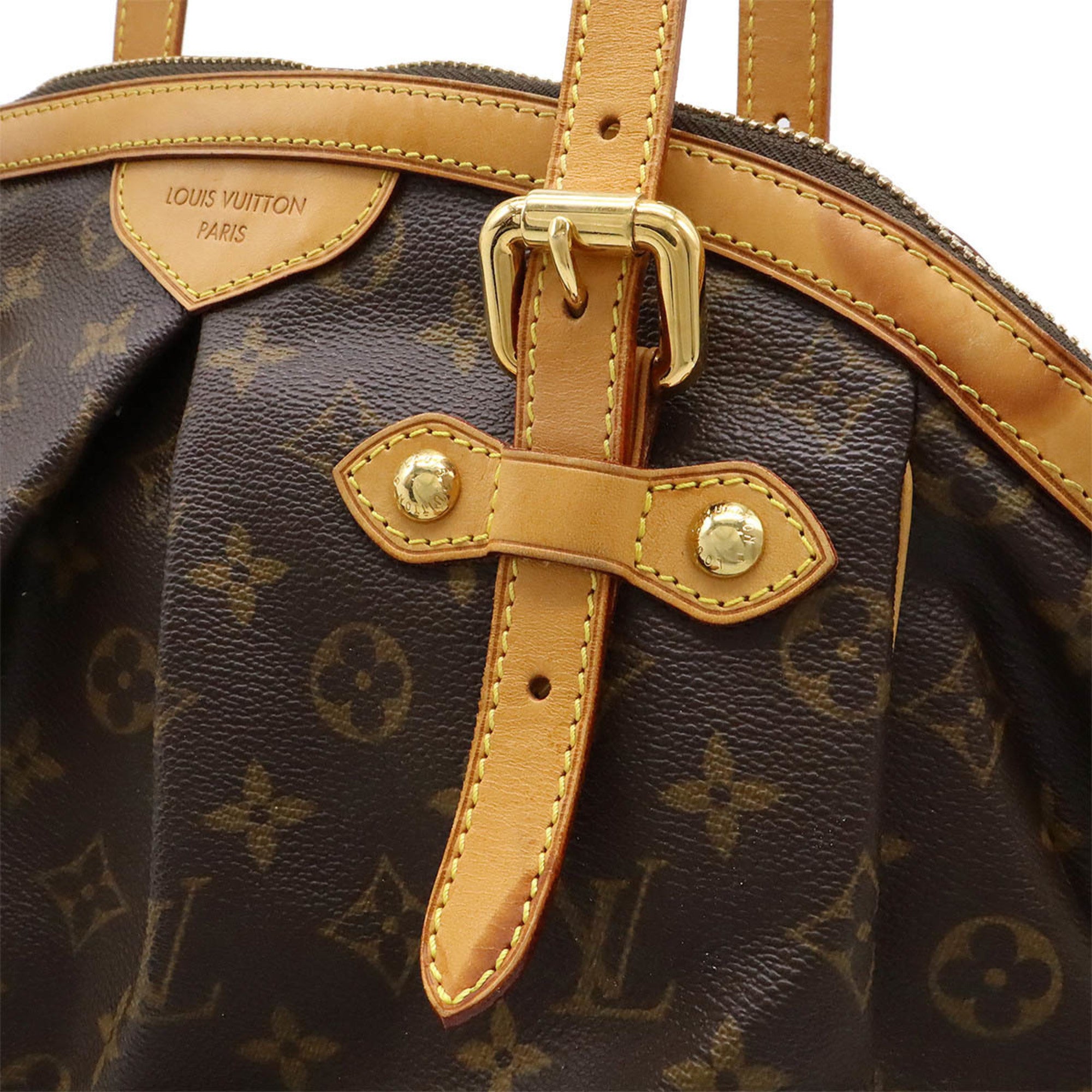 Louis Vuitton Monogram Brown Monogram Handbag Shoulder Bag Tote Bag (Pre-Owned)