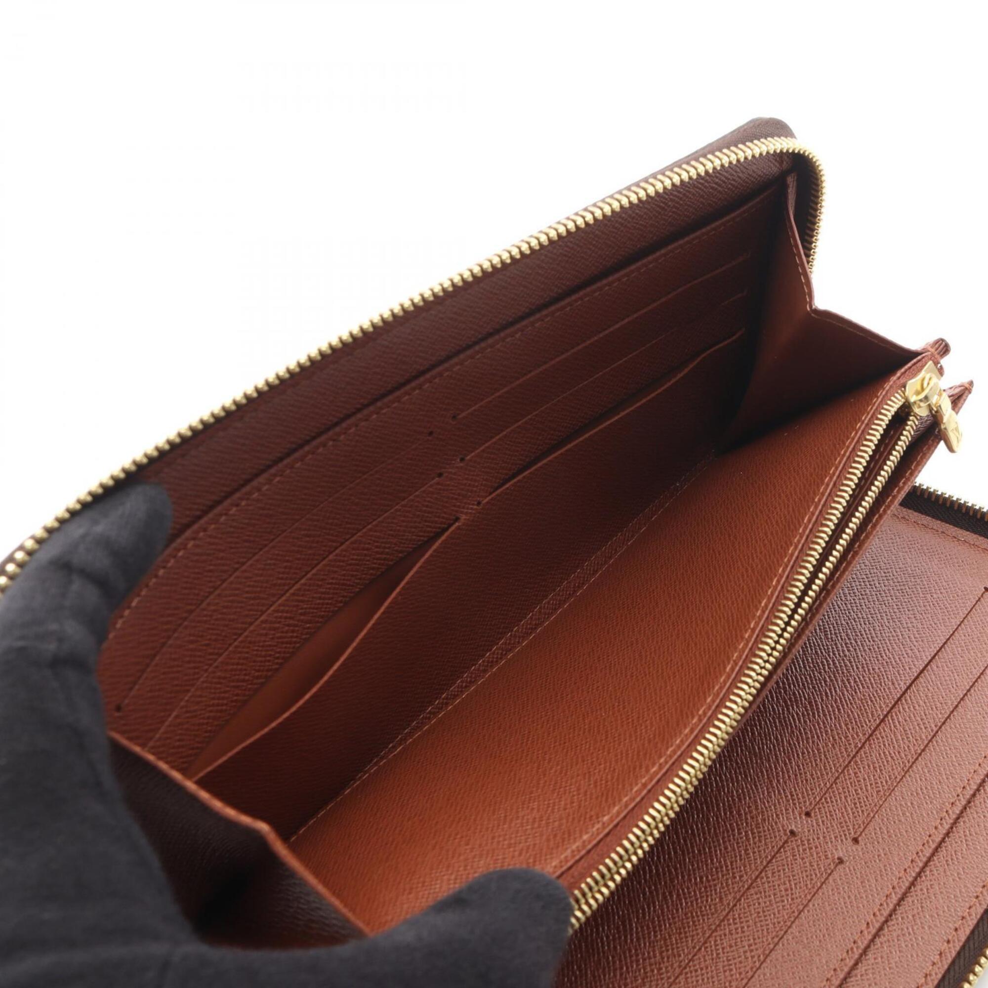 Louis Vuitton Monogram Brown Pvc Long Wallet (Bi-Fold) (Pre-Owned)