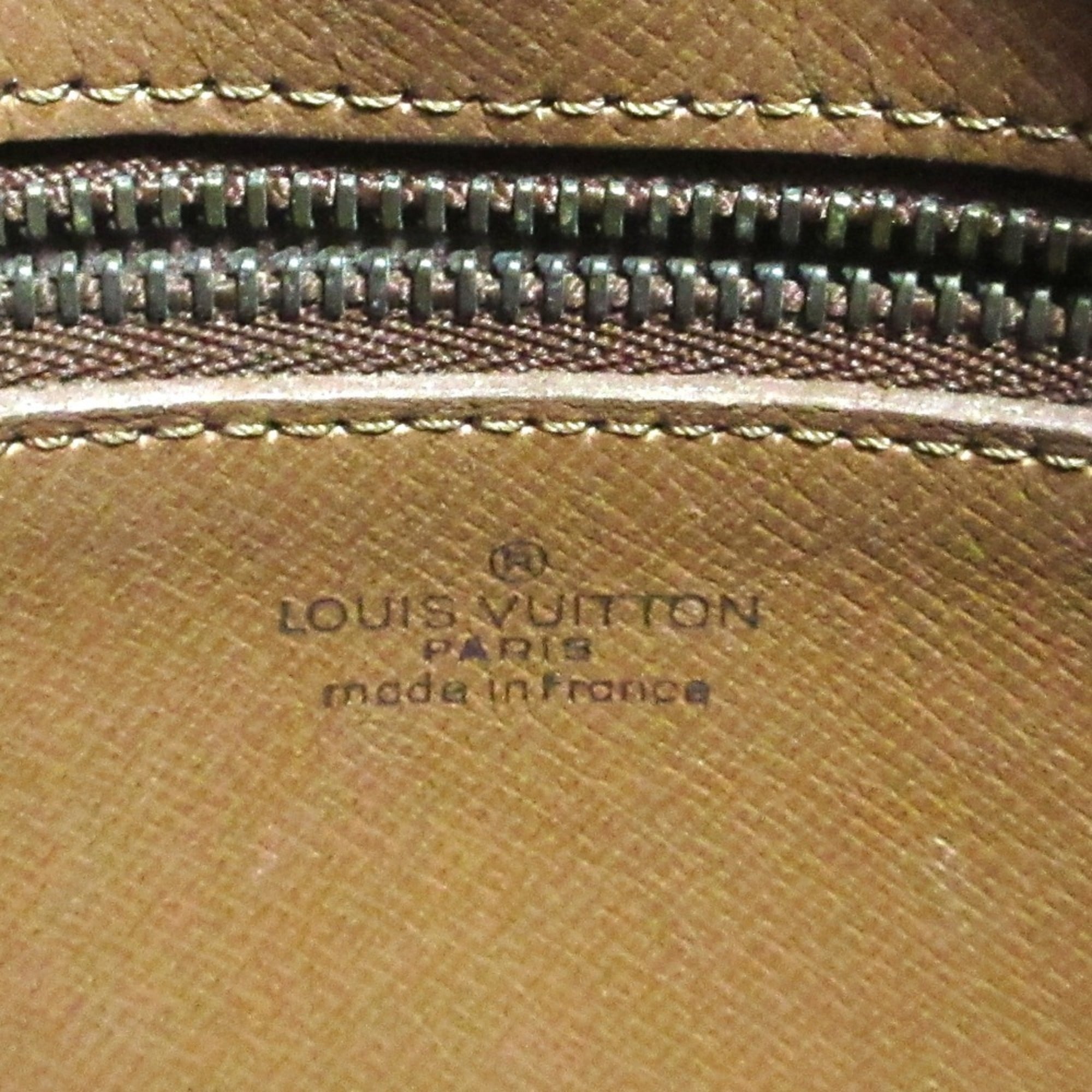 Louis Vuitton Brown Monogram Shoulder Bag (Pre-Owned)