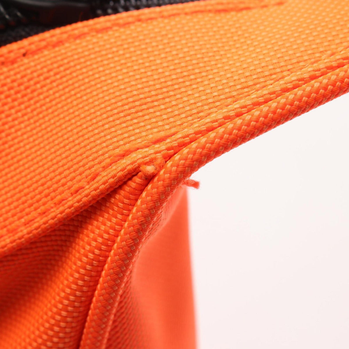 Balenciaga Orange Canvas Handbag Shoulder Bag (Pre-Owned)