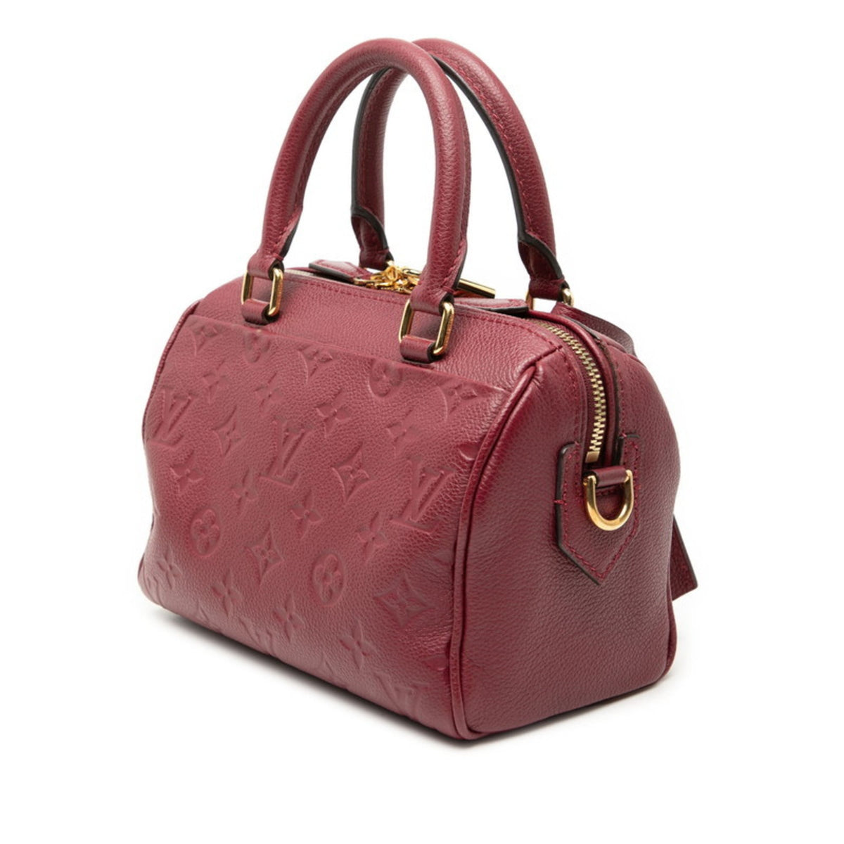 Louis Vuitton Bordeaux Red Color Wine Leather Shoulder Bag (Pre-Owned)