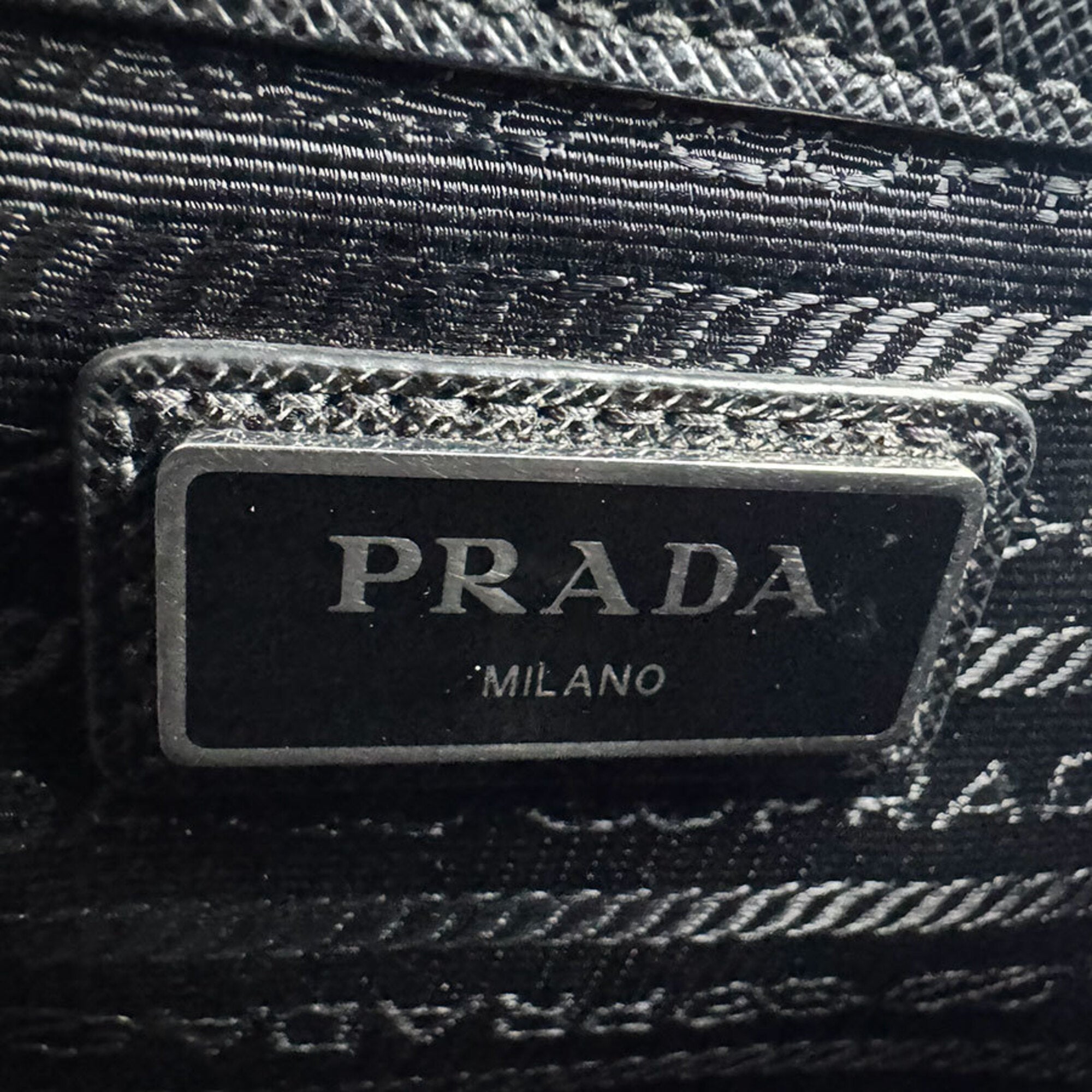 Prada Black Nylon Shoulder Bag (Pre-Owned)