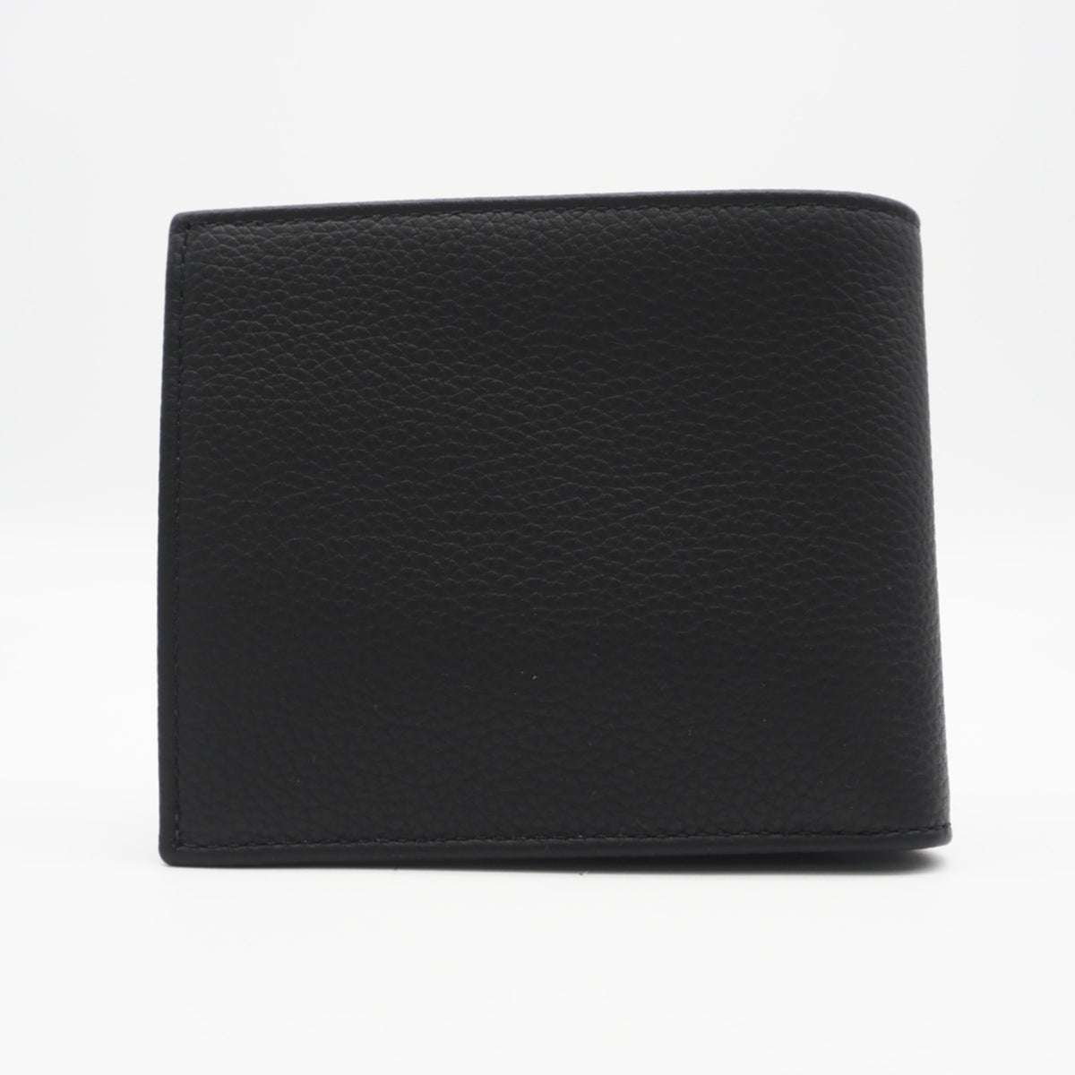 Christian Dior Navy Black Canvas Leather Wallet (Bi-Fold) (Pre-Owned)