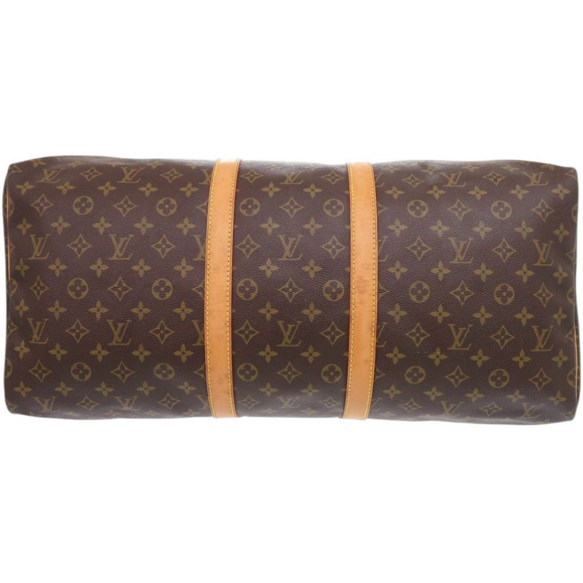 Louis Vuitton Brown Monogram Canvas Boston Bag (Pre-Owned)