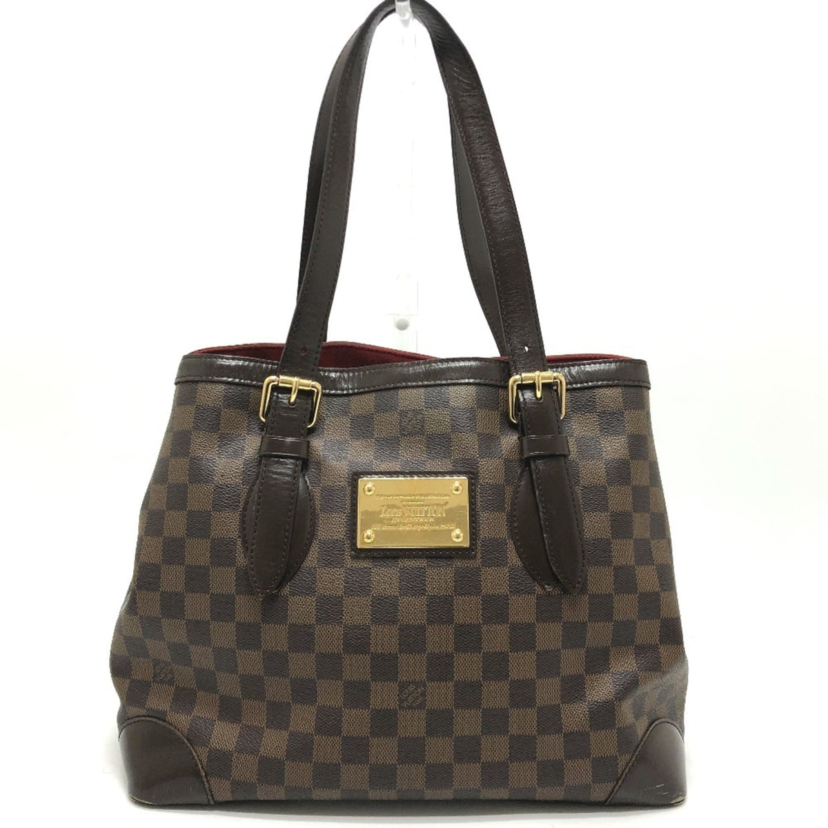 Louis Vuitton Brown Damier Canvas Shoulder Bag Tote Bag (Pre-Owned)