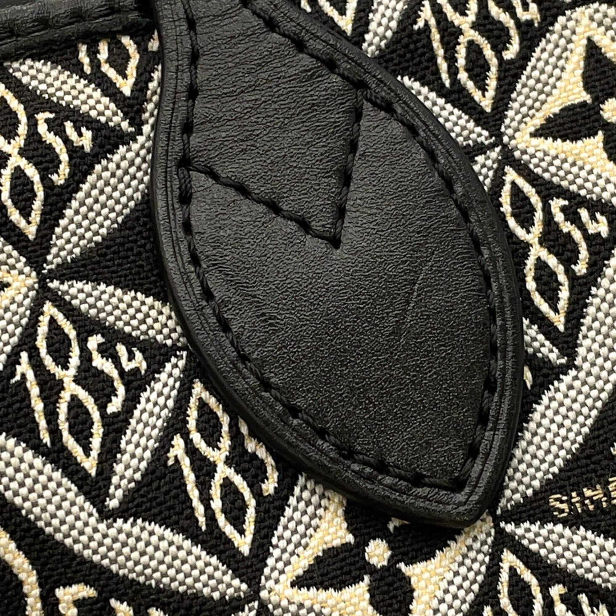 Louis Vuitton Black Gray Monogram Monogram Handbag Pouch Shoulder Bag Tote Bag (Pre-Owned)