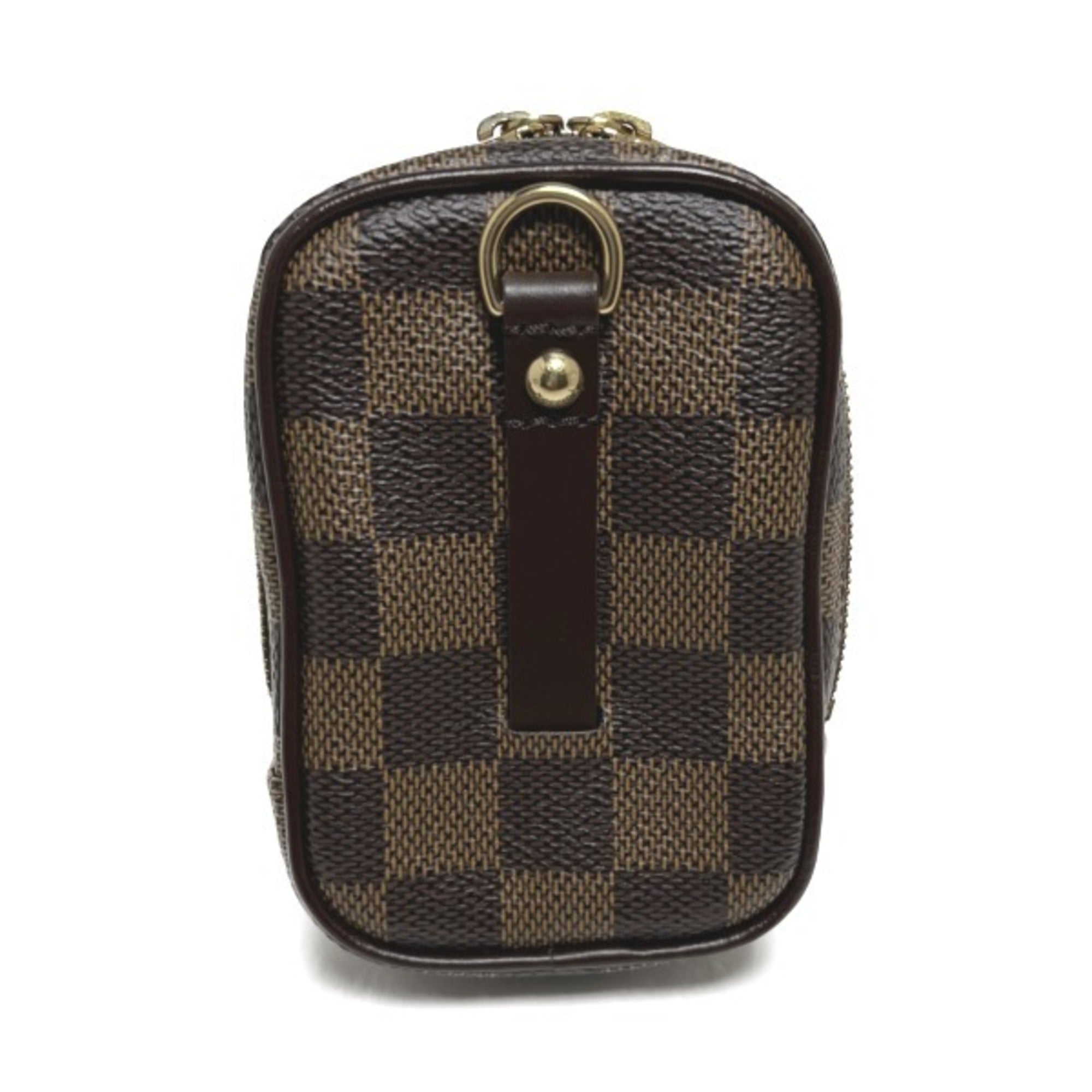 Louis Vuitton Brown Damier Canvas Pouch (Pre-Owned)