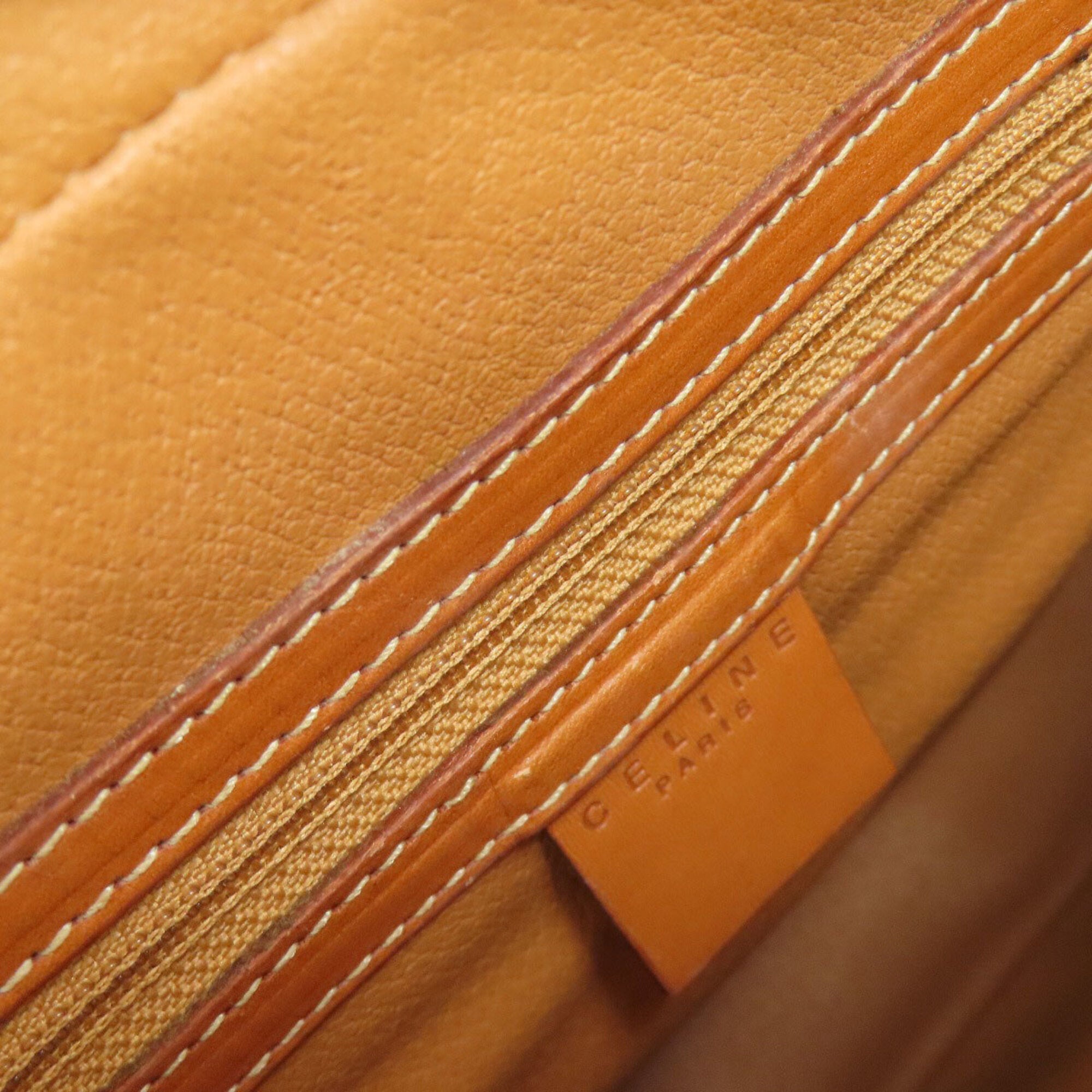 Celine Brown Pvc Shoulder Bag (Pre-Owned)