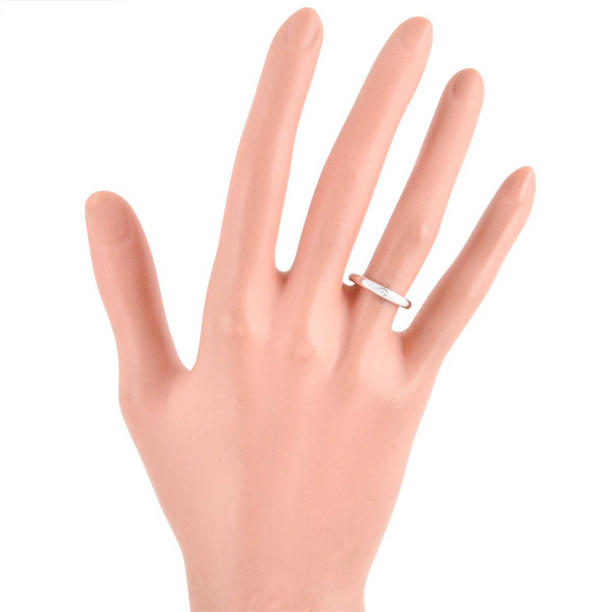 Tiffany Stacking Platinum 950 Band Ring (Pre-Owned)
