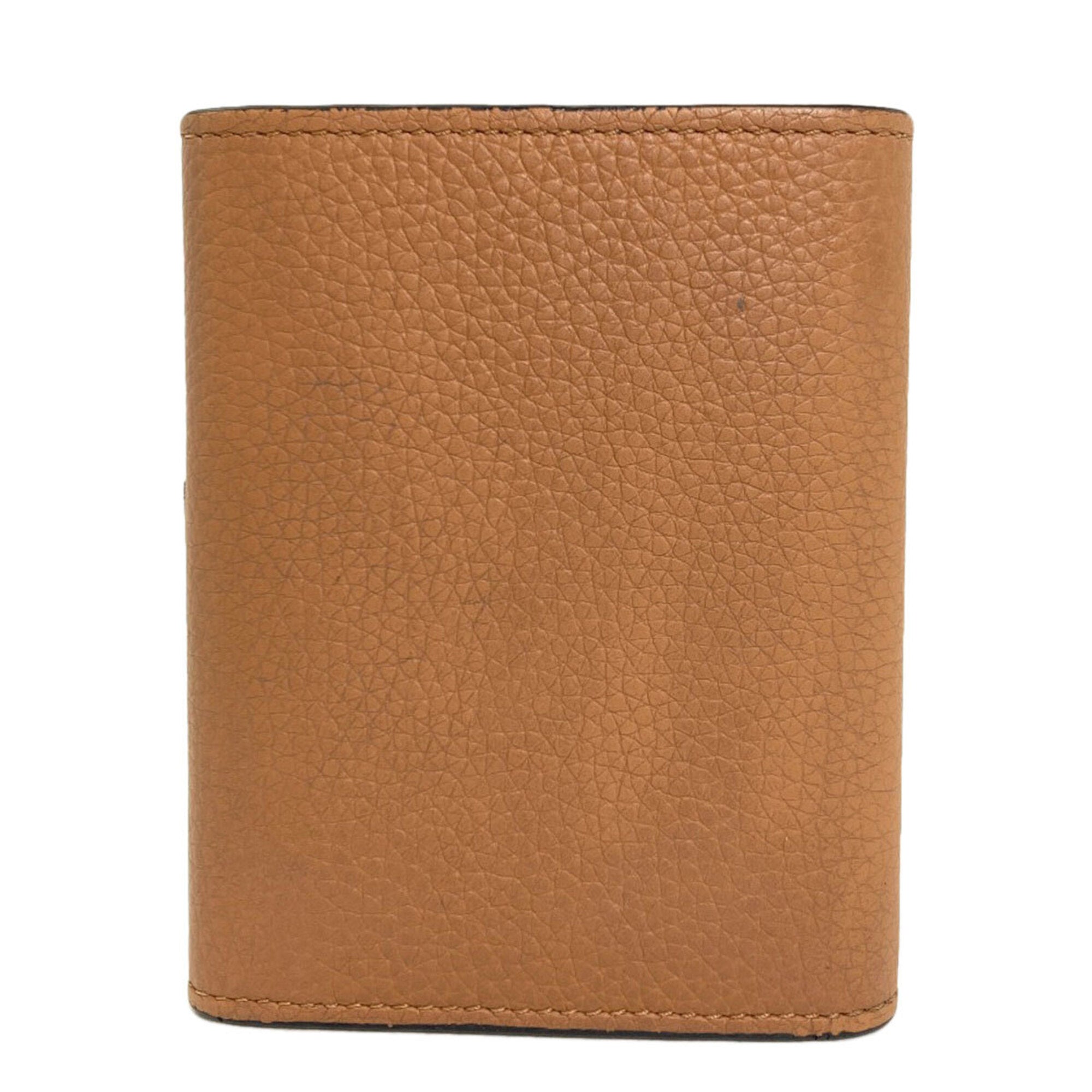 Loewe Brown Leather Wallet (Tri-Fold) (Pre-Owned)
