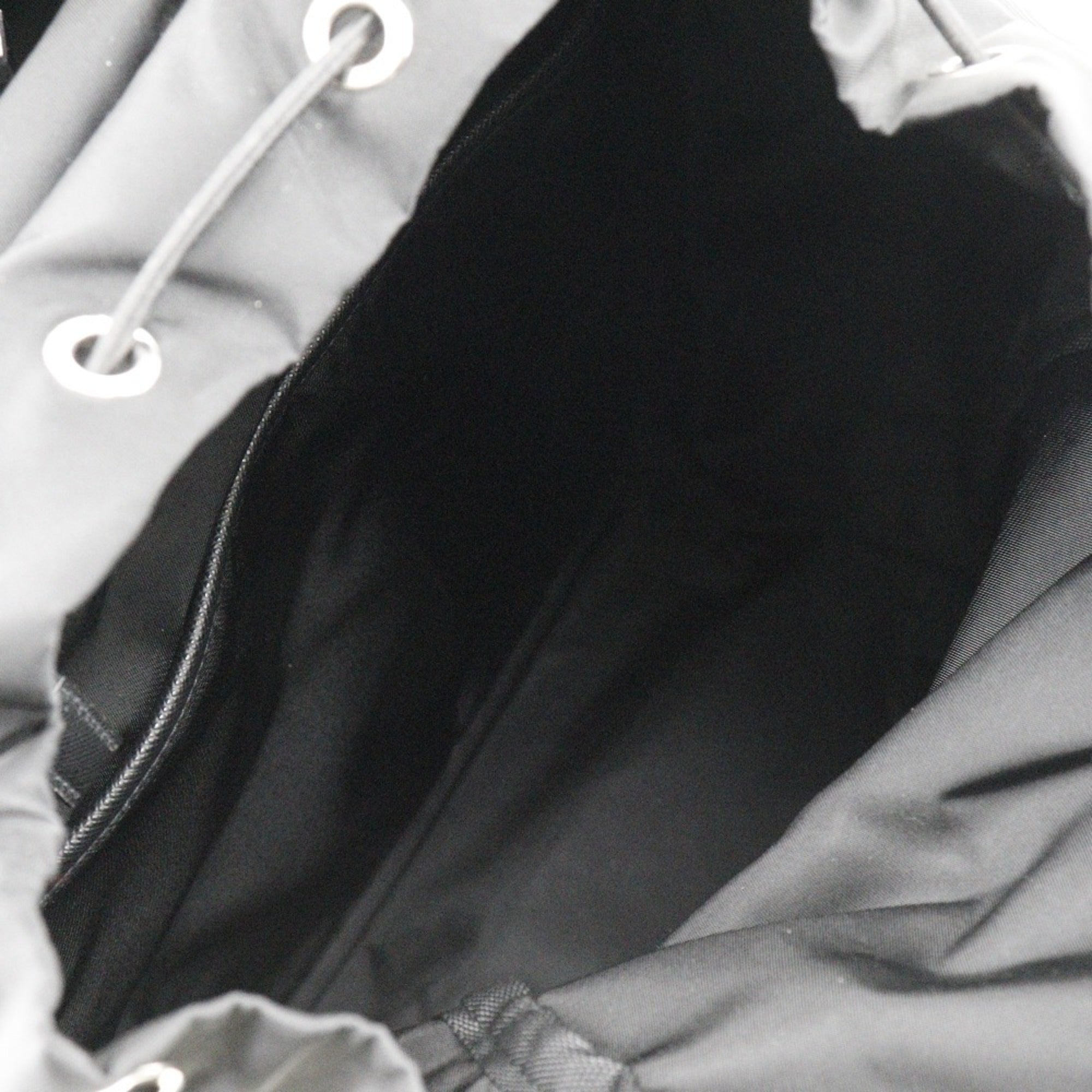 Prada Black Nero Nylon Backpack (Pre-Owned)