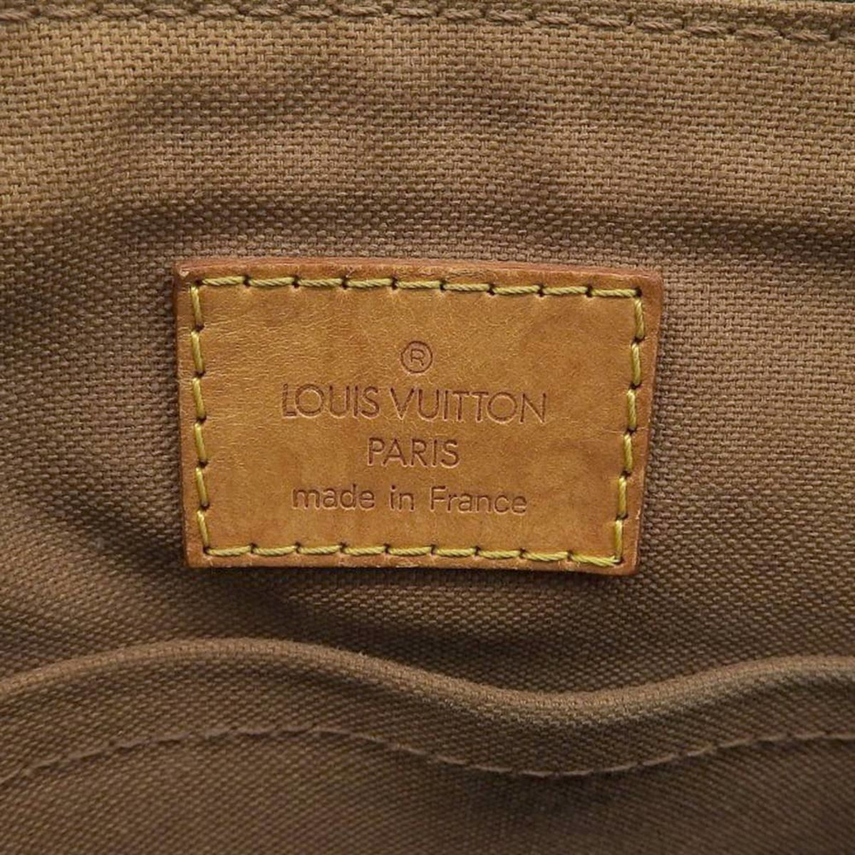 Louis Vuitton Monogram Pvc Leather Handbag Tote Bag (Pre-Owned)