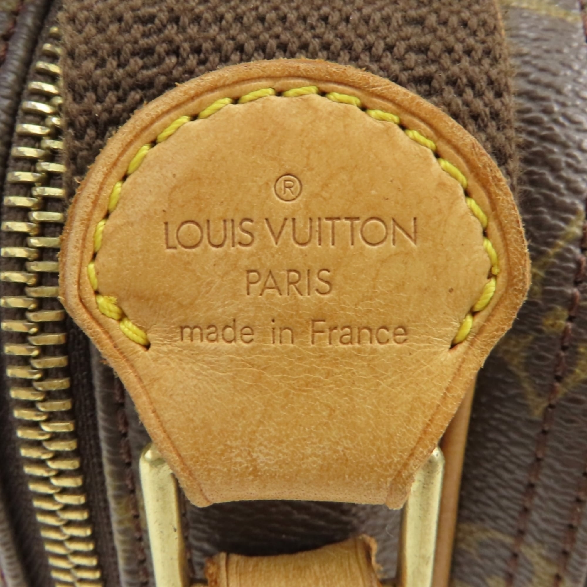 Louis Vuitton Brown Monogram Leather Shoulder Bag (Pre-Owned)