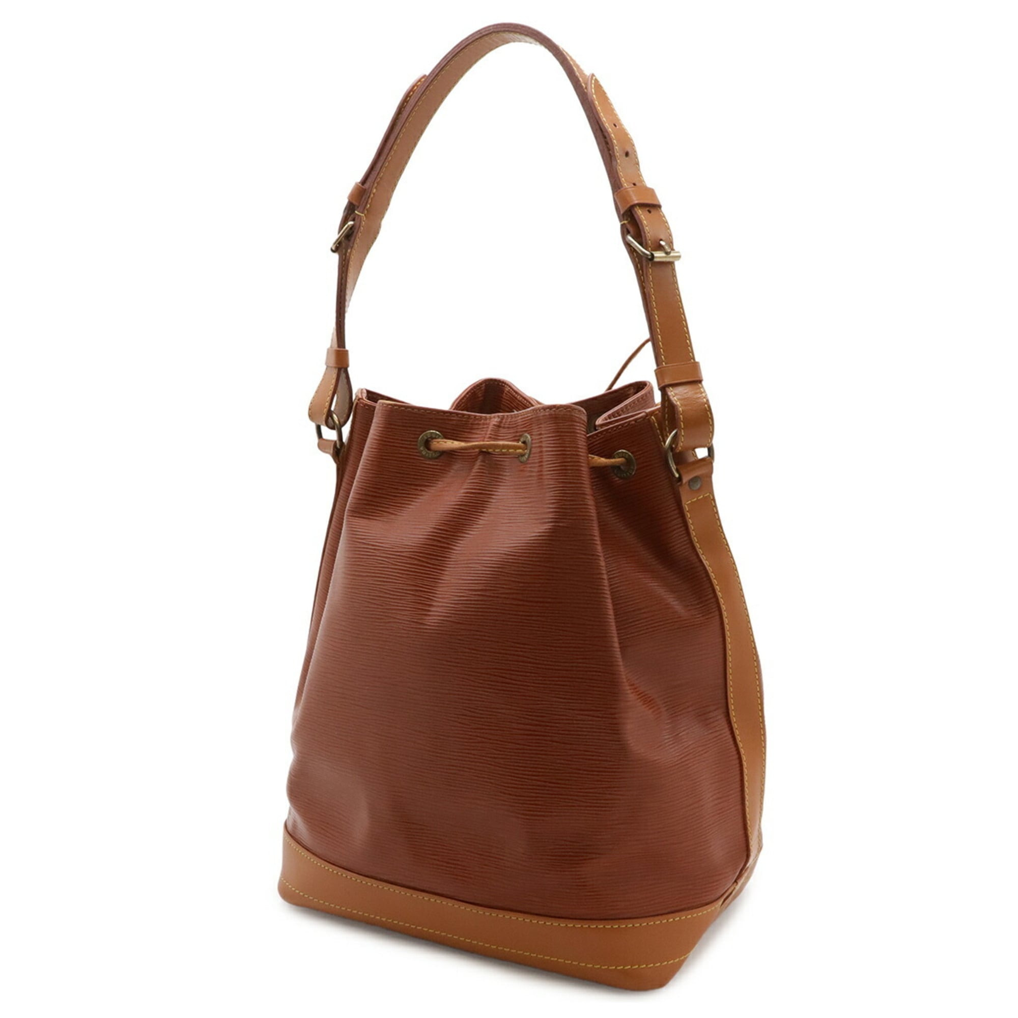 Louis Vuitton Epi Gold Cipango Kenyan Brown Epi Leather Shoulder Bag (Pre-Owned)